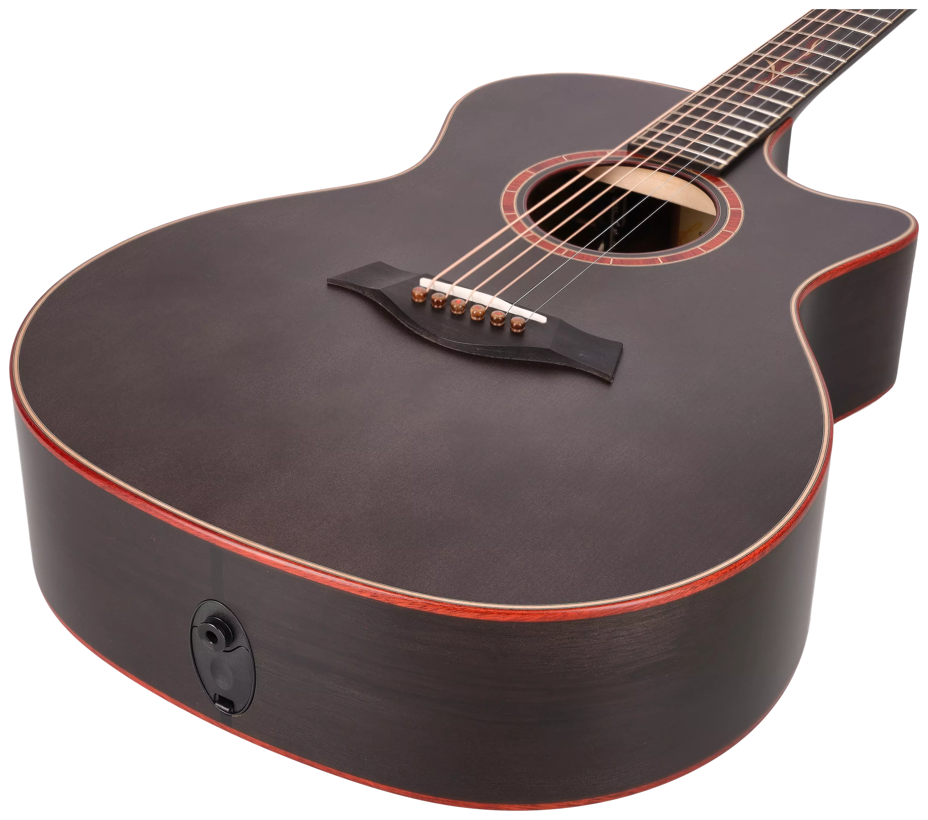 Taylor Custom GA C14ce Black Limba/Lutz Spruce #21 7