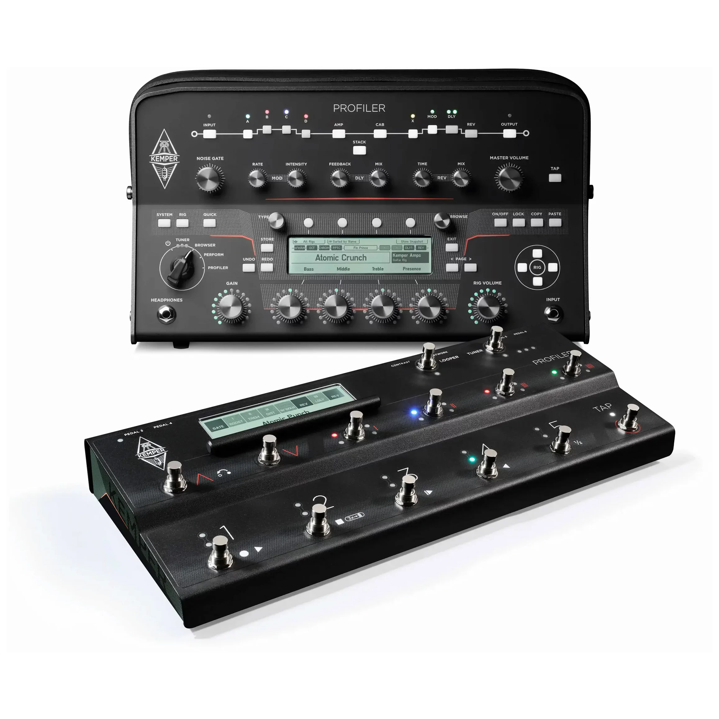Kemper Profiling Head MK2 BK + Profiler Remote MK2