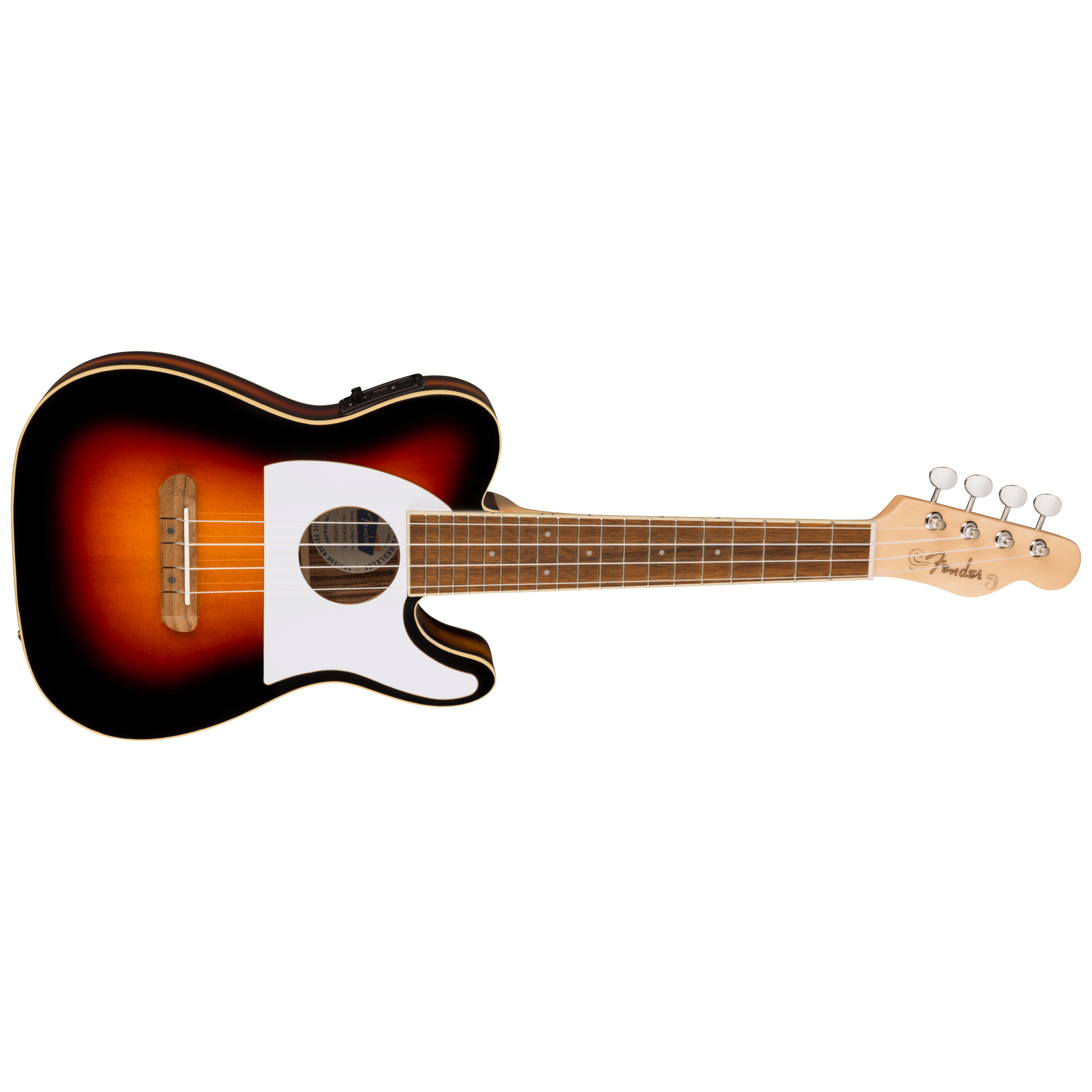 Fender Fullerton Tele Uke  2-Color Sunburst 4