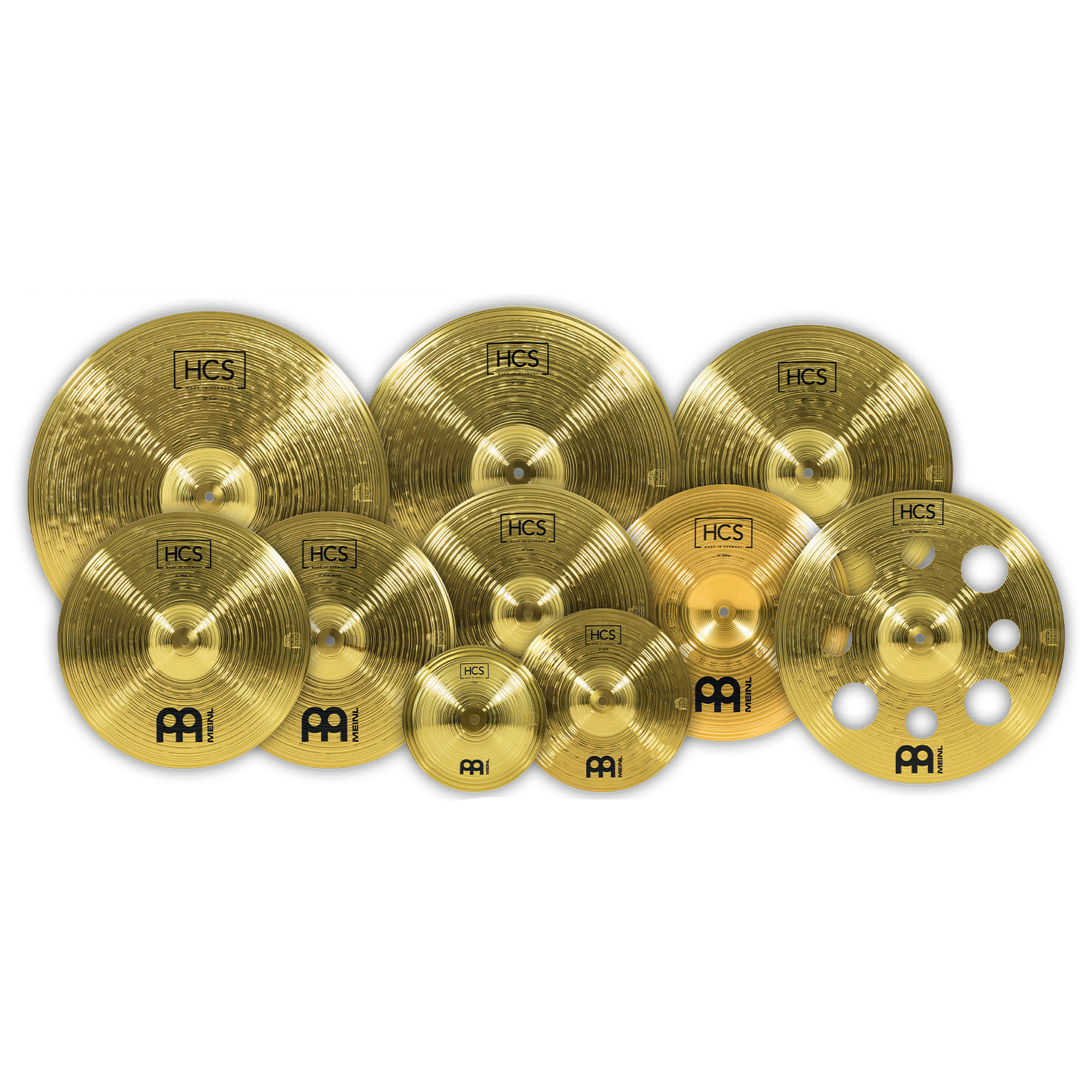 Meinl Cymbals - Meinl Cymbals HCS-SCS1 - HCS Ultimate Cymbal Set - 1