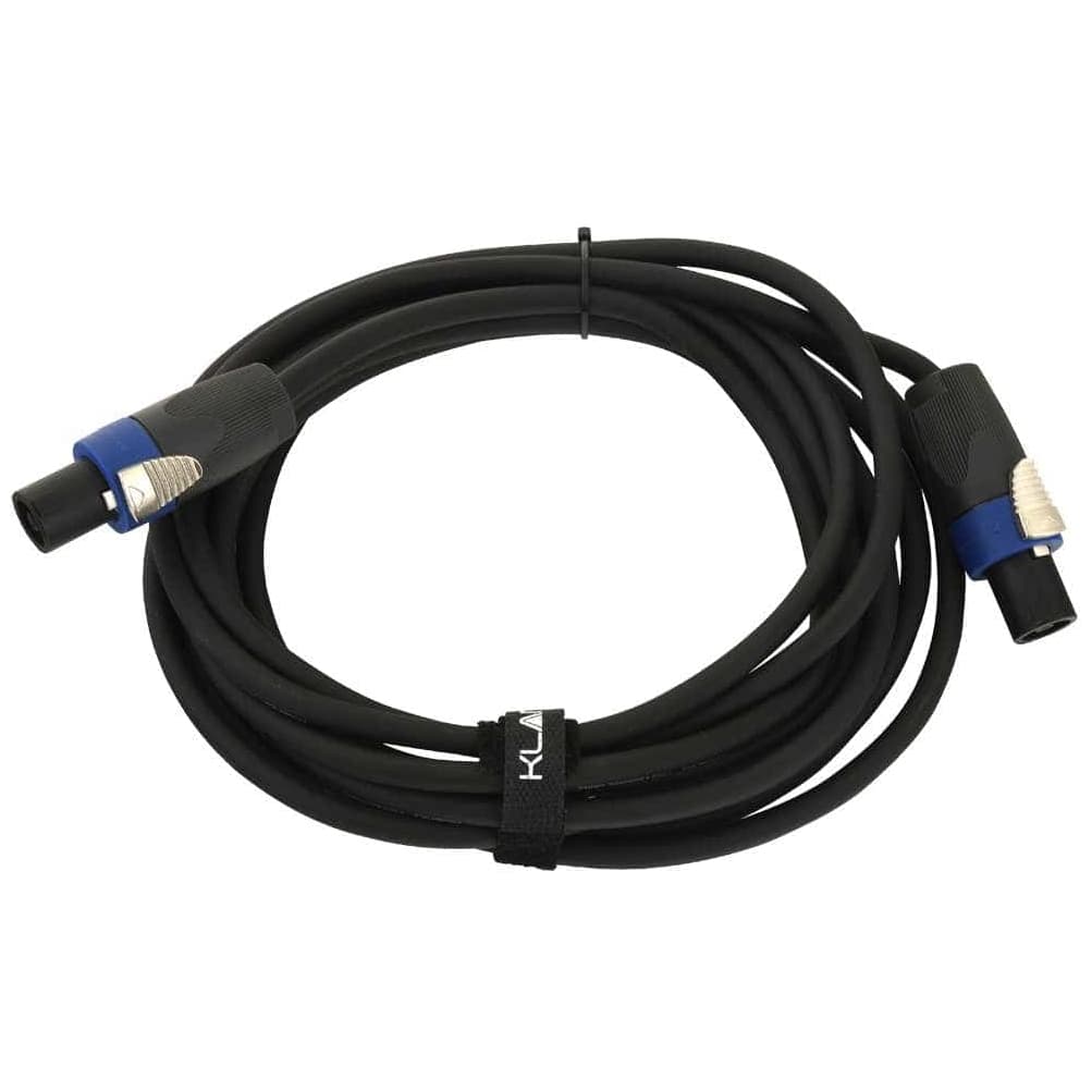 Klang - Klang Lautsprecherkabel, 5 Meter mit Lautsprecherverbinder, 2x 2,5