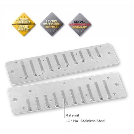 Seydel Reed Plates for Session Steel/Standard in Low D