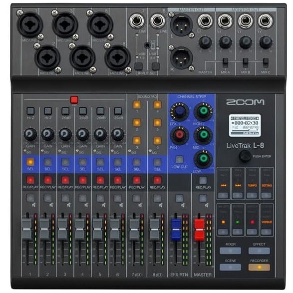 Image of Zoom livetrak l 8 10025621 0