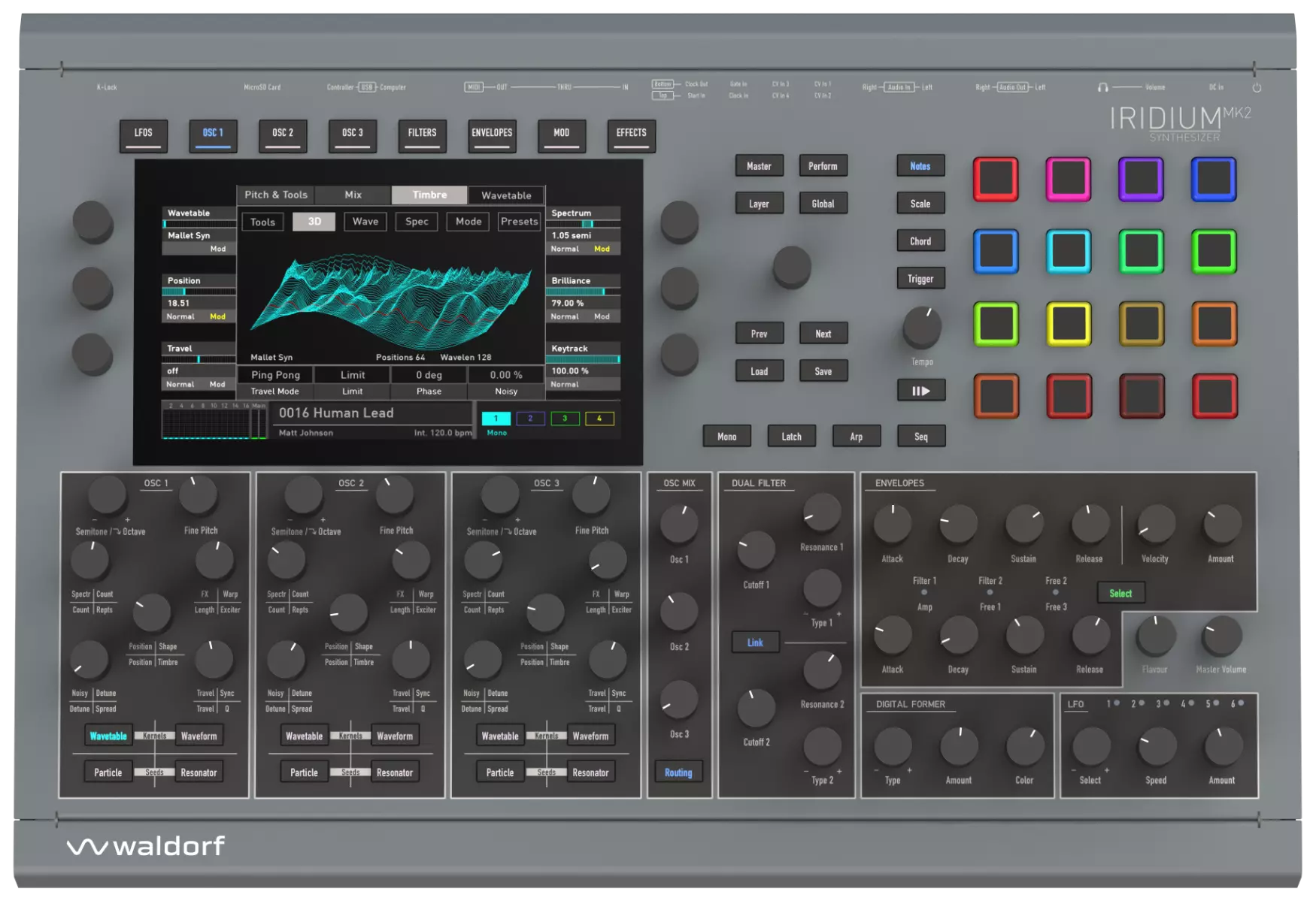 Waldorf Iridium Desktop MK2 9
