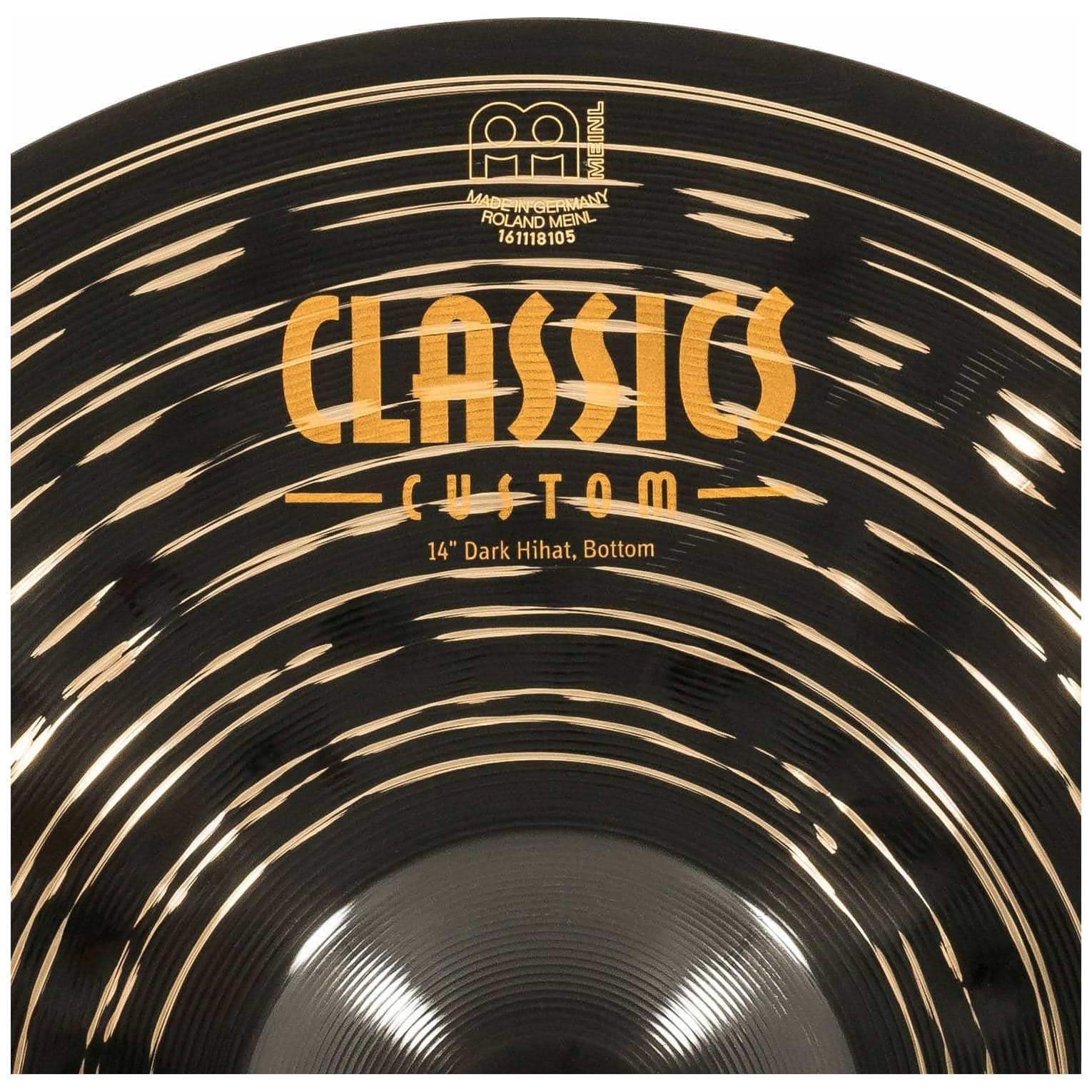 Meinl Cymbals - Meinl Cymbals CC14DAH - 14 Classics Custom Dark Hihat - 9
