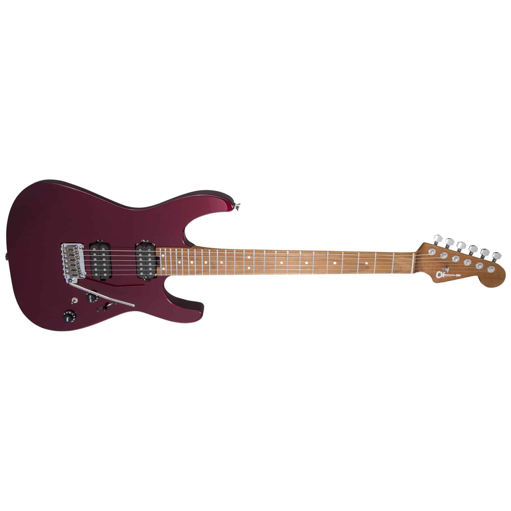 Charvel - Charvel USA Select DK24 HH 2PT CM Oxblood - 1