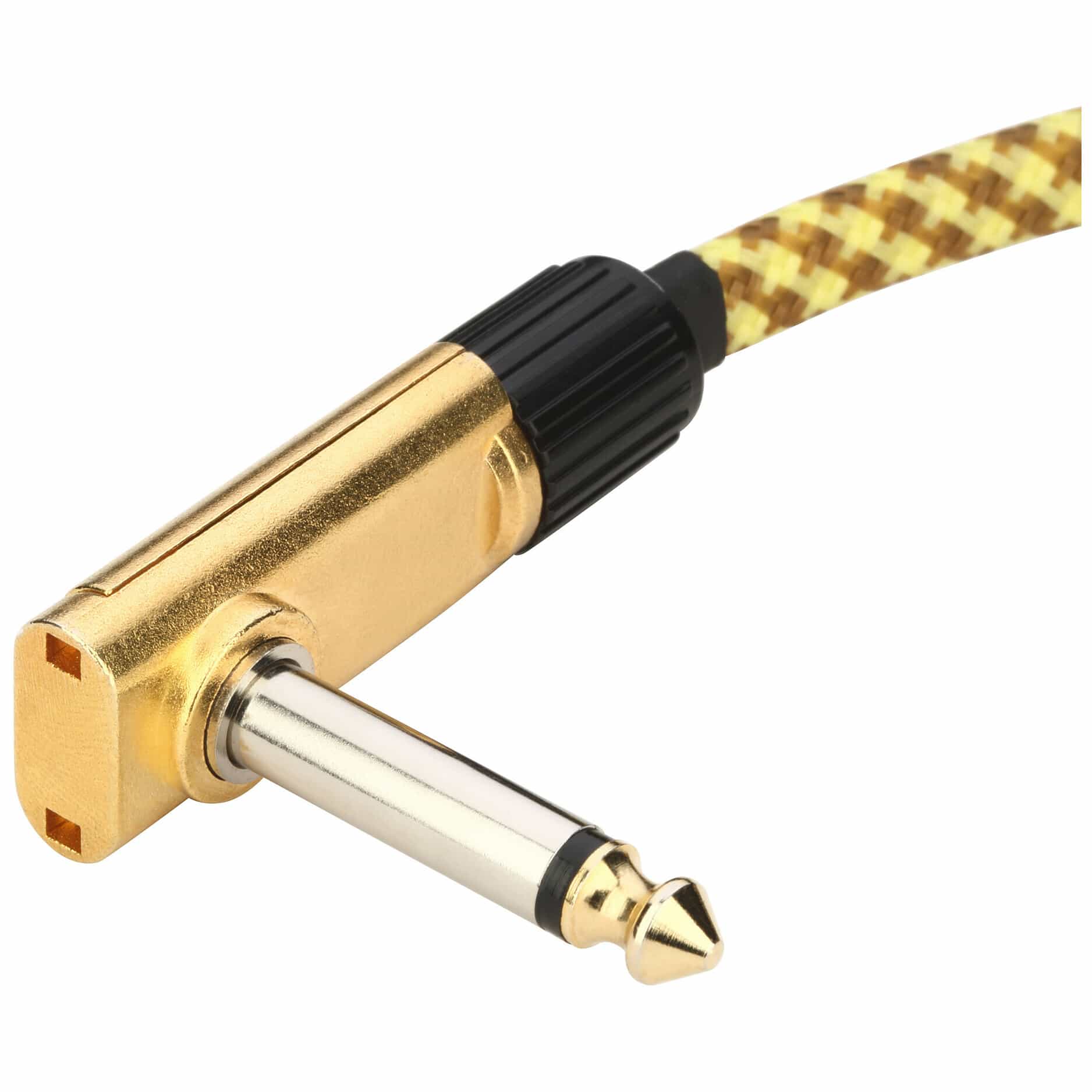RockBoard Flat Patch Cable Vintage Tweed 20 cm 2