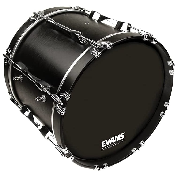 Evans - Evans BD28MX1B - MX1 Marching Bassdrumfell - 28 Zoll - Schwarz - 2