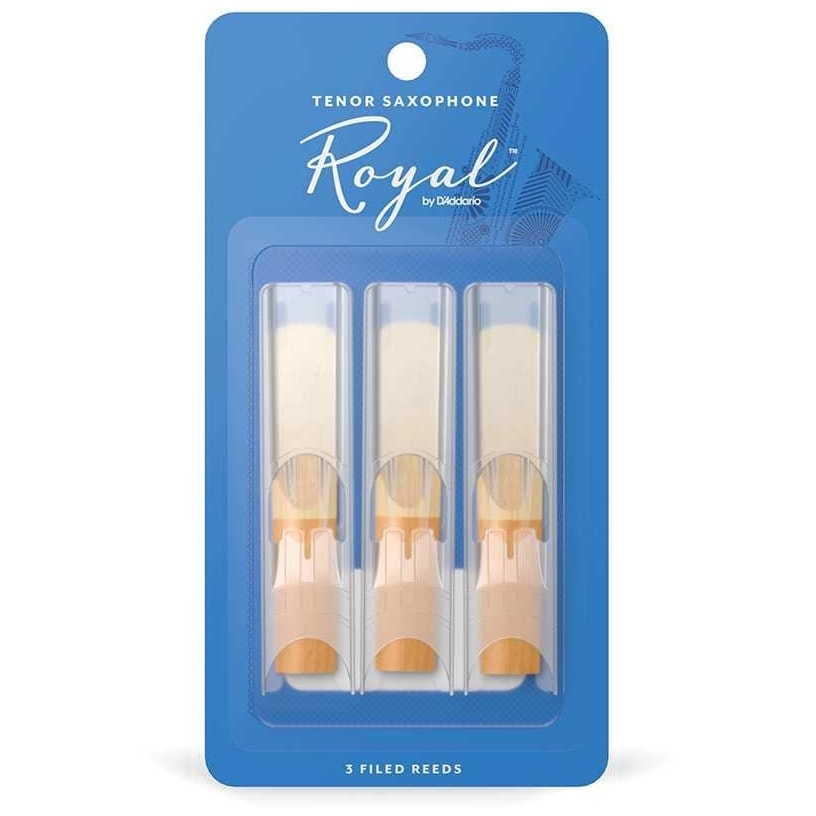 D’Addario Woodwinds - D’Addario Woodwinds Royal - Tenor Saxophone 3,0 - 3er Pack - 1