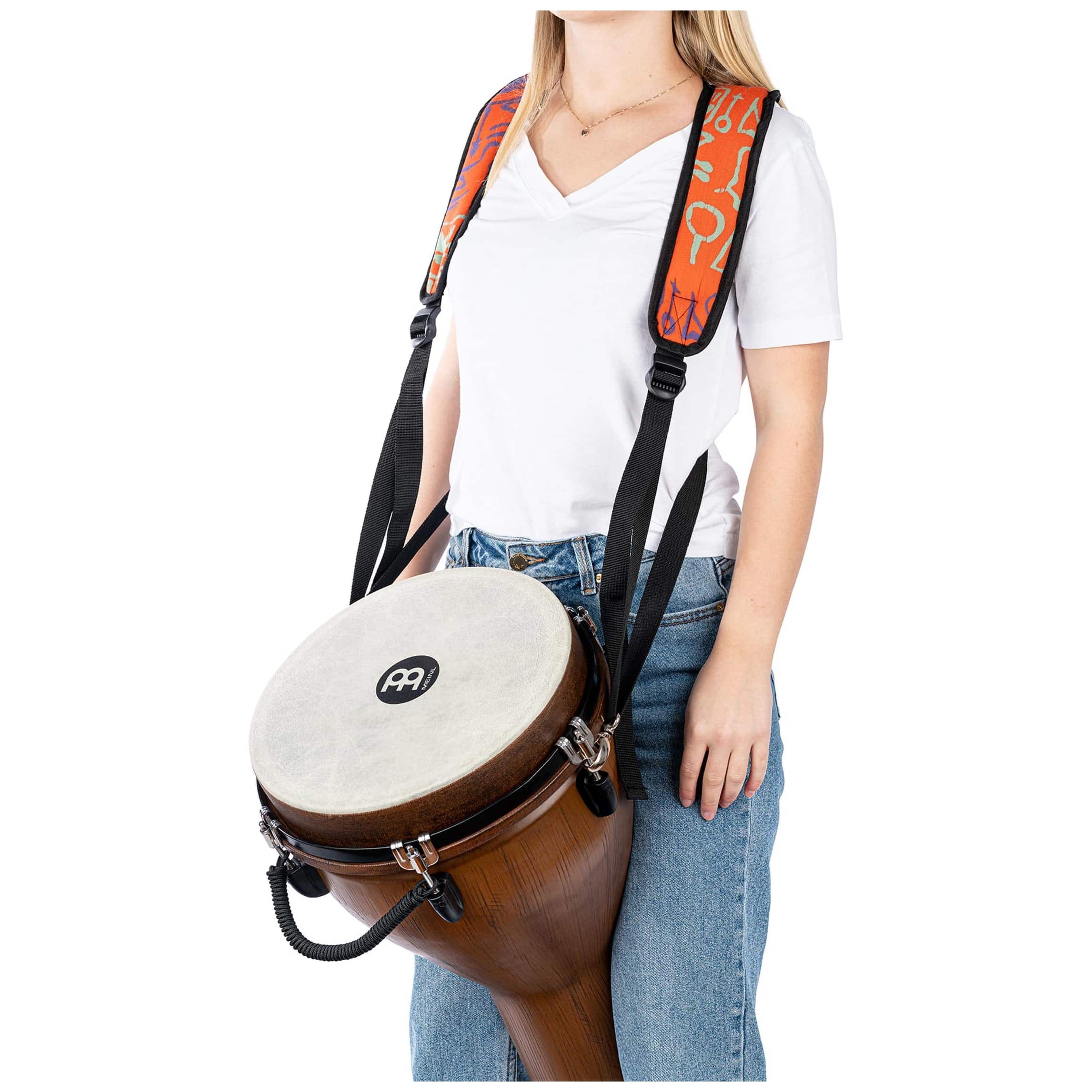 Meinl Percussion - Meinl Percussion MDJS1PS Designer Djembe Strap, Pharaoh s Script - 2