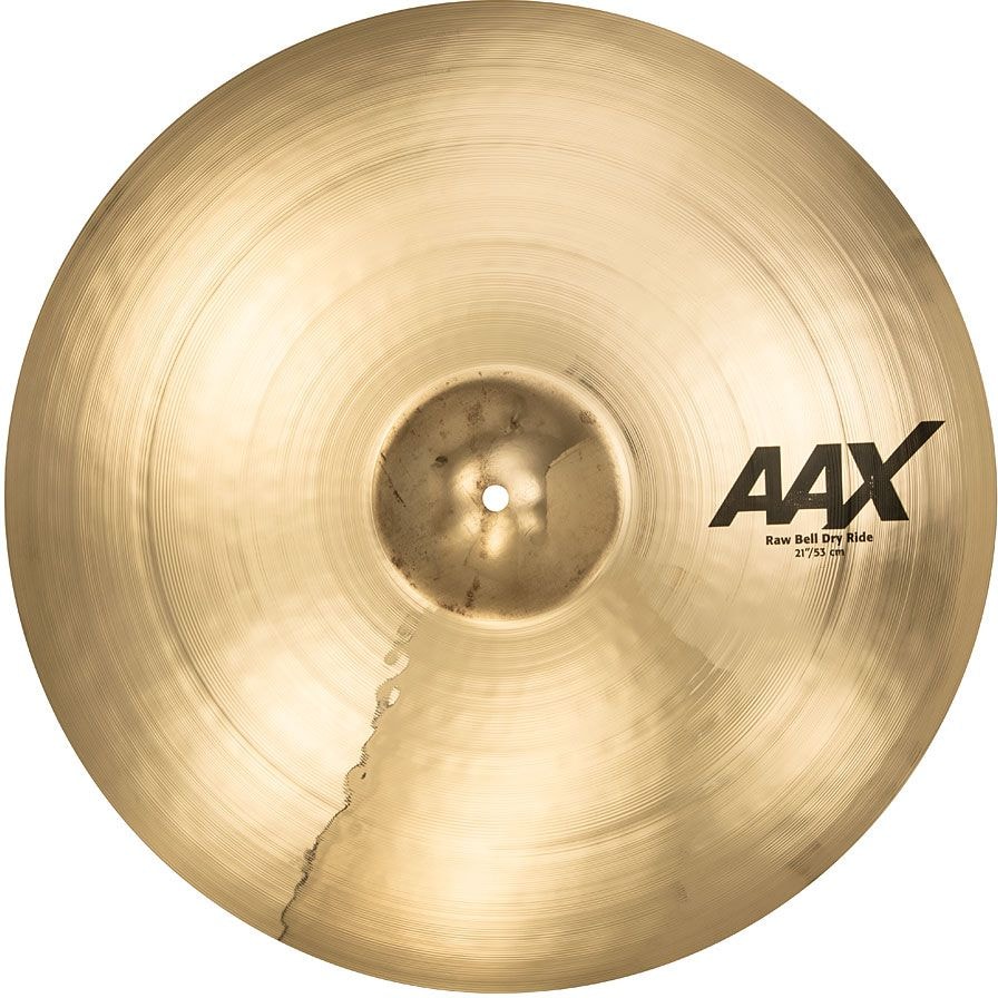 Sabian AAX 21" Brilliant Raw Bell Dry Ride 1