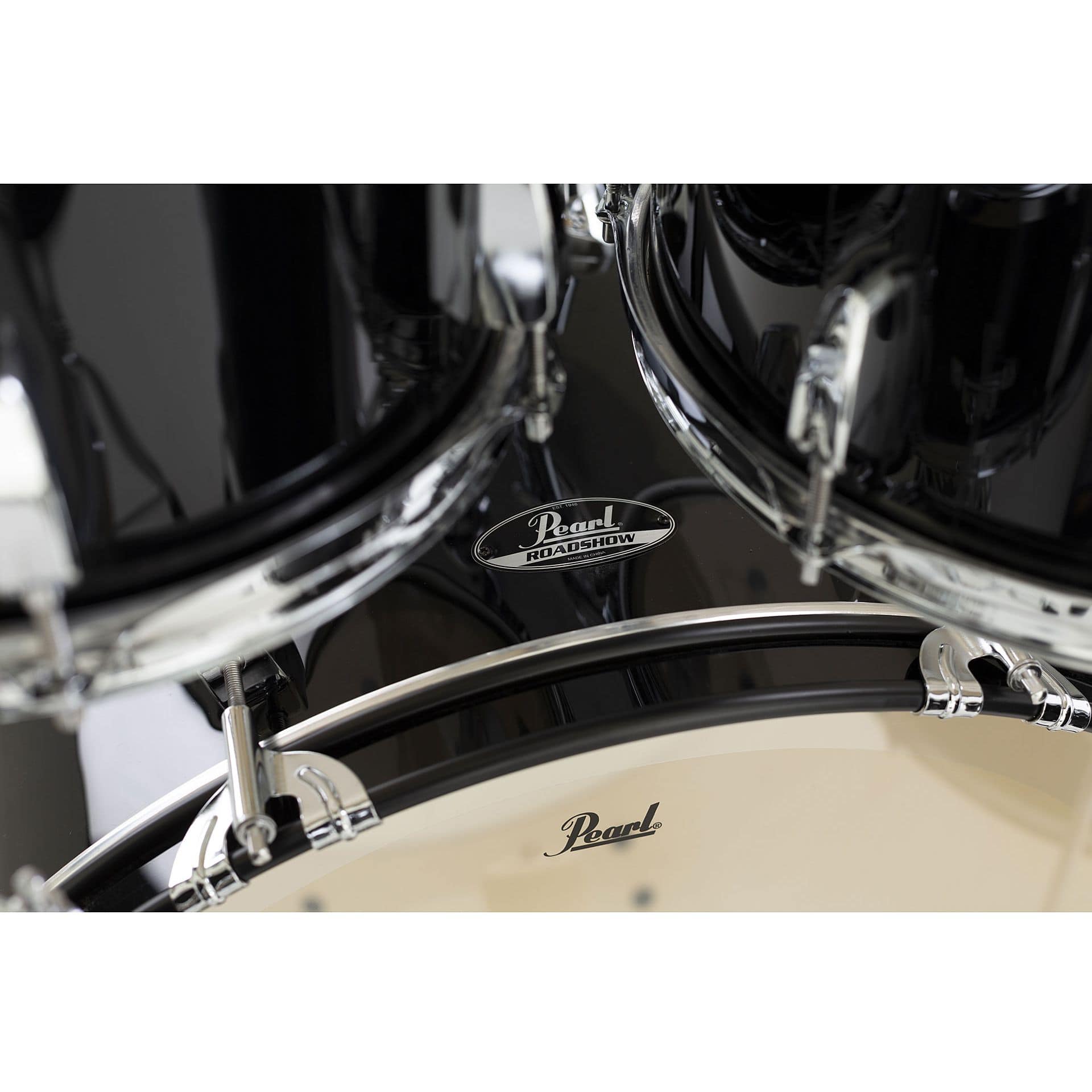 Pearl Roadshow 18" Jet Black with Solar Cymbals 6