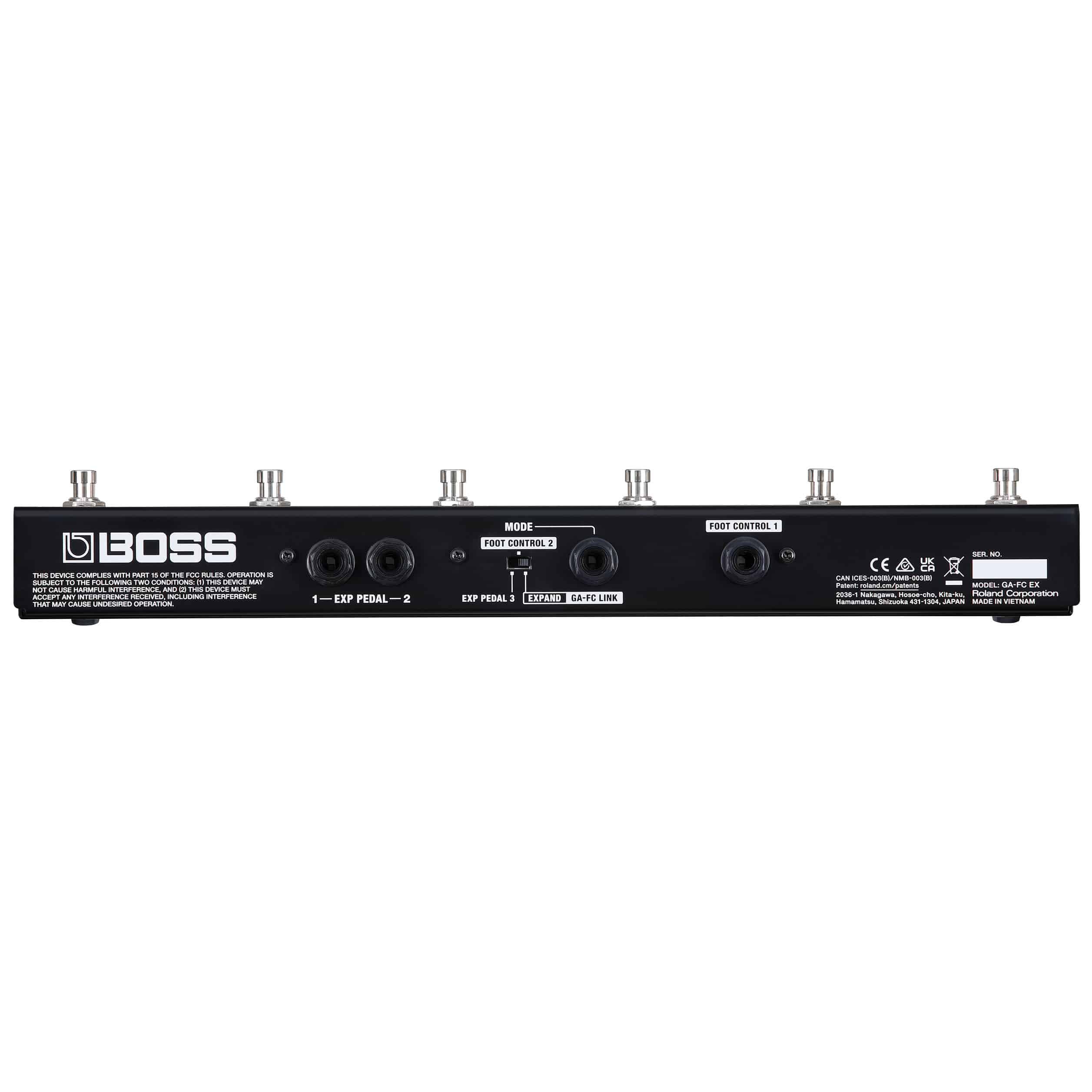 Boss GA-FC-EX Floor Controller 2