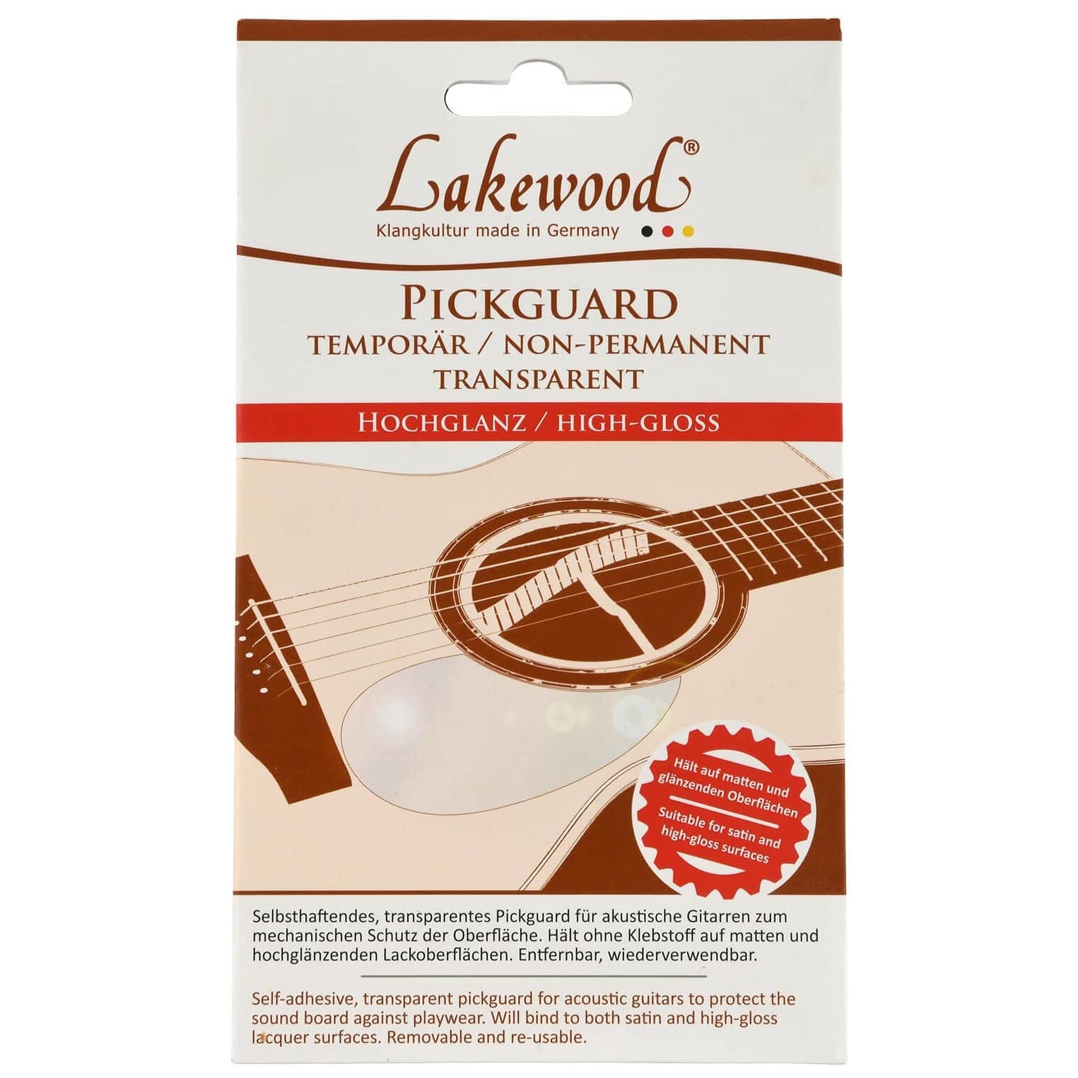 Lakewood - Lakewood Schlagbrett Hochglanz-Transparent
