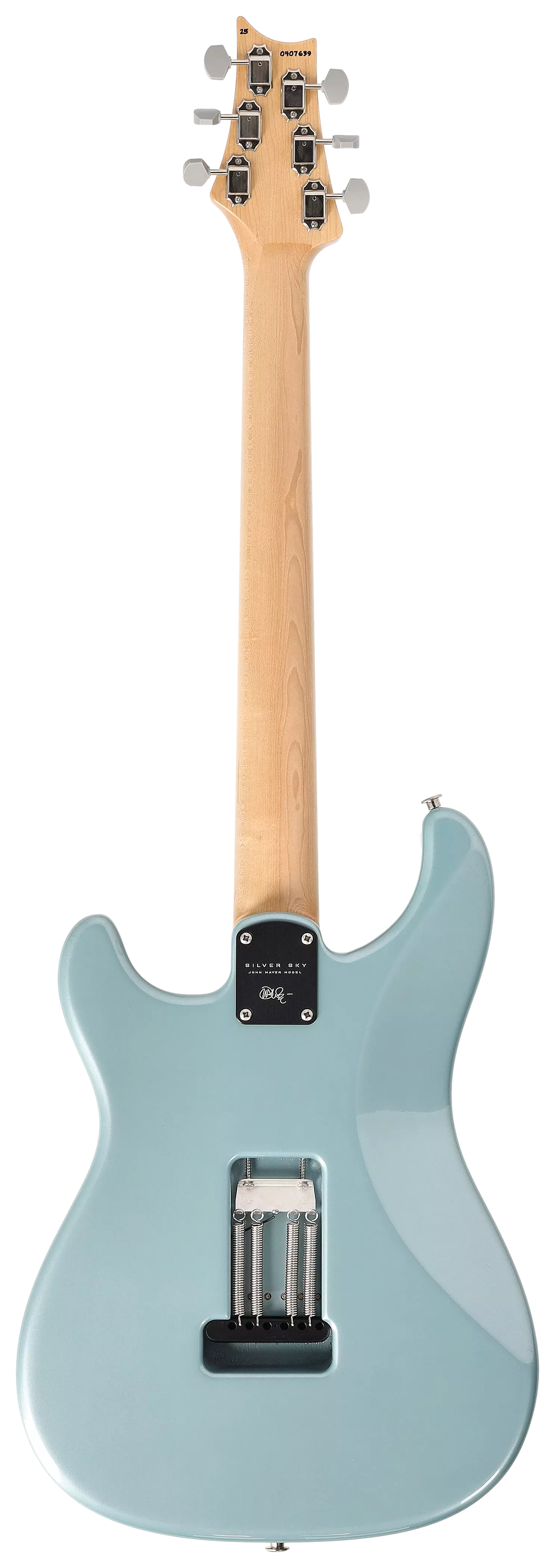 PRS John Mayer JM Silver Sky Polar Blue 2