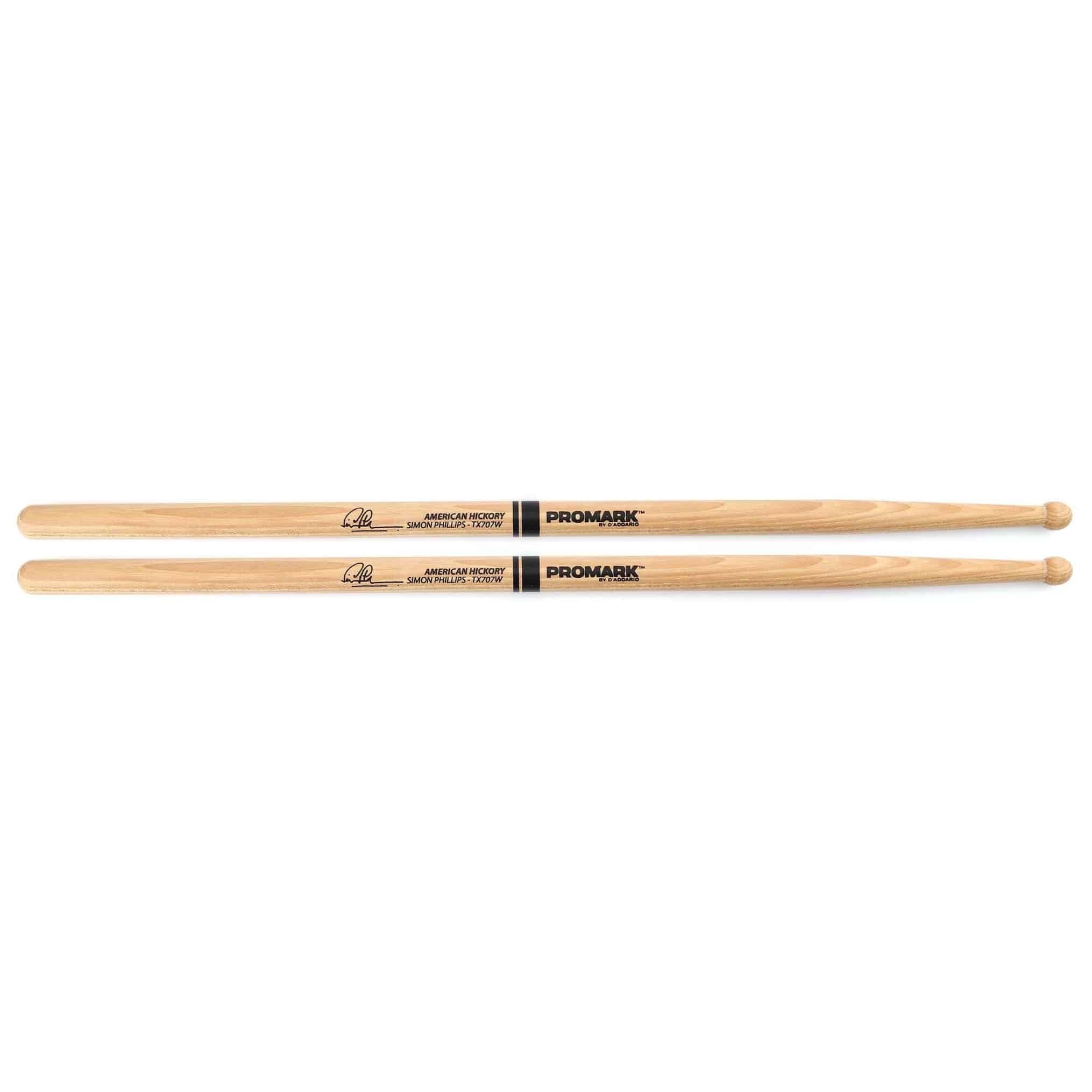 ProMark - ProMark 707 Simon Phillips - Hickory - Wood Tip (TX707W)