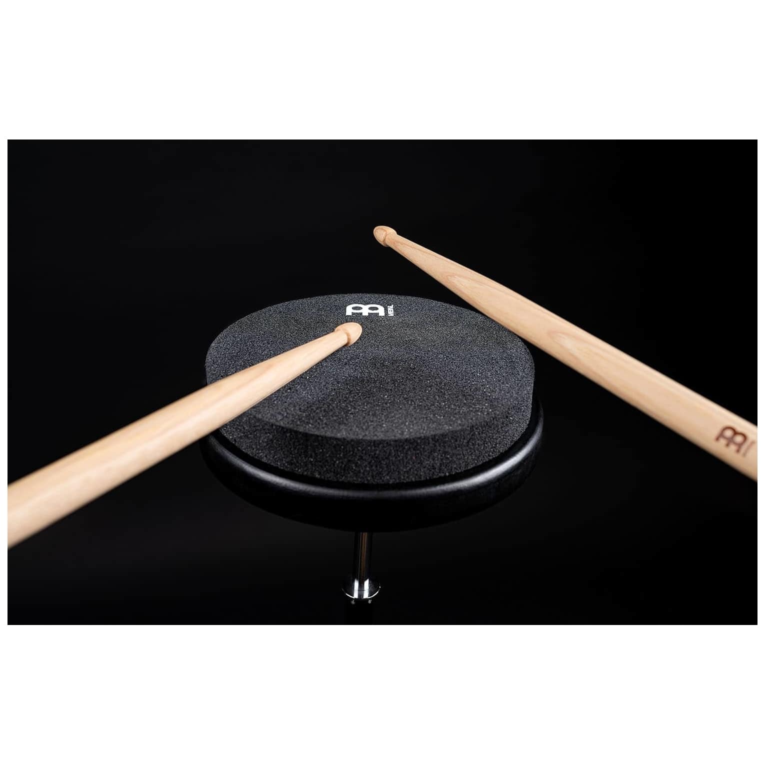 Meinl Cymbals - Meinl Cymbals MMP6BK 6 Marshmallow Practice Pad, Black - 8