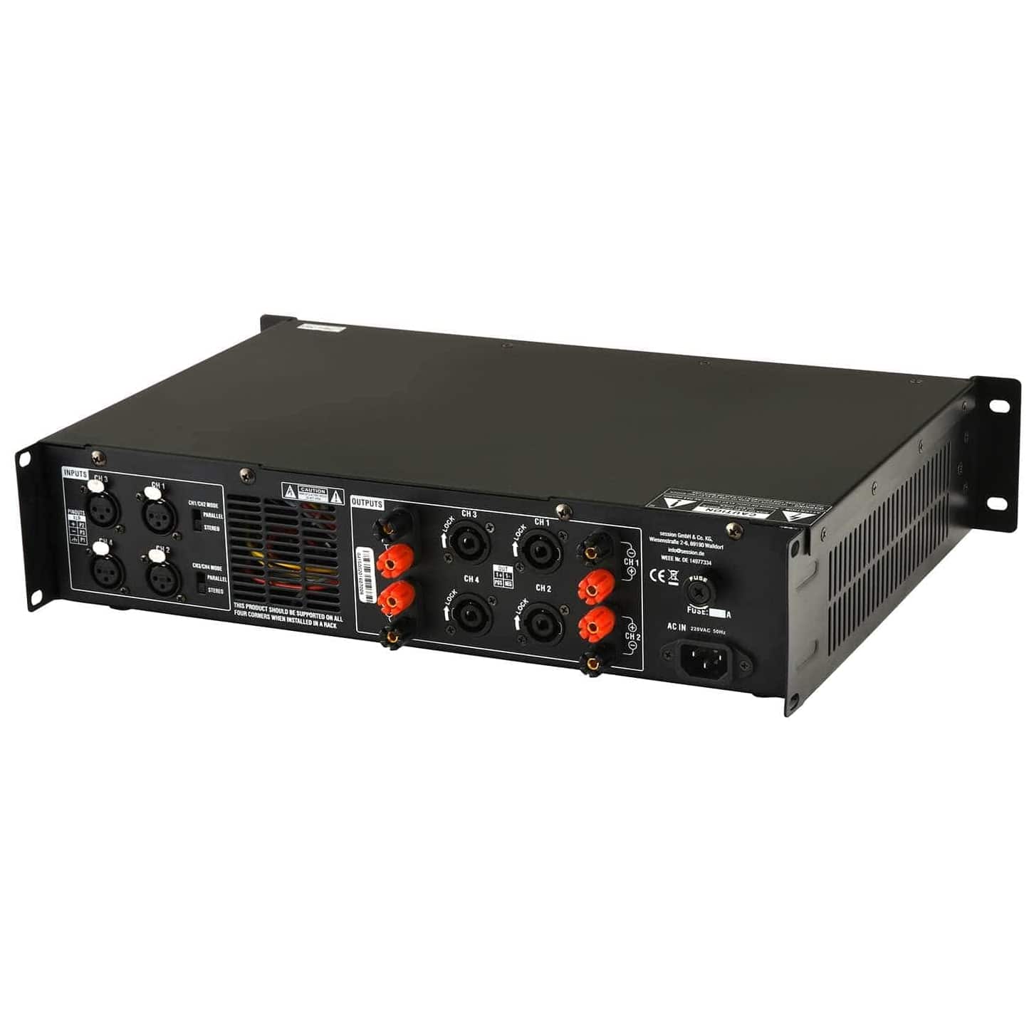 Image of Klang power amplifier a4150g 4x220 w 10002130 4
