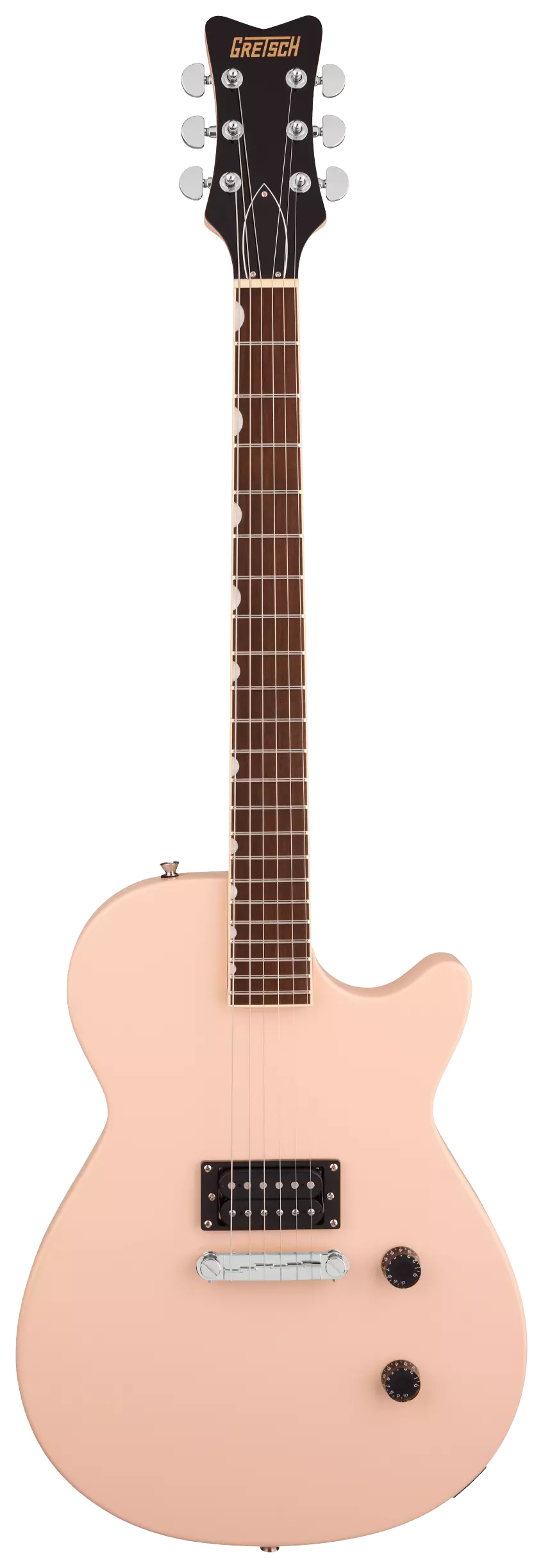 Gretsch Streamliner Jet Club 1 Pickup LRL Shell Pink 4