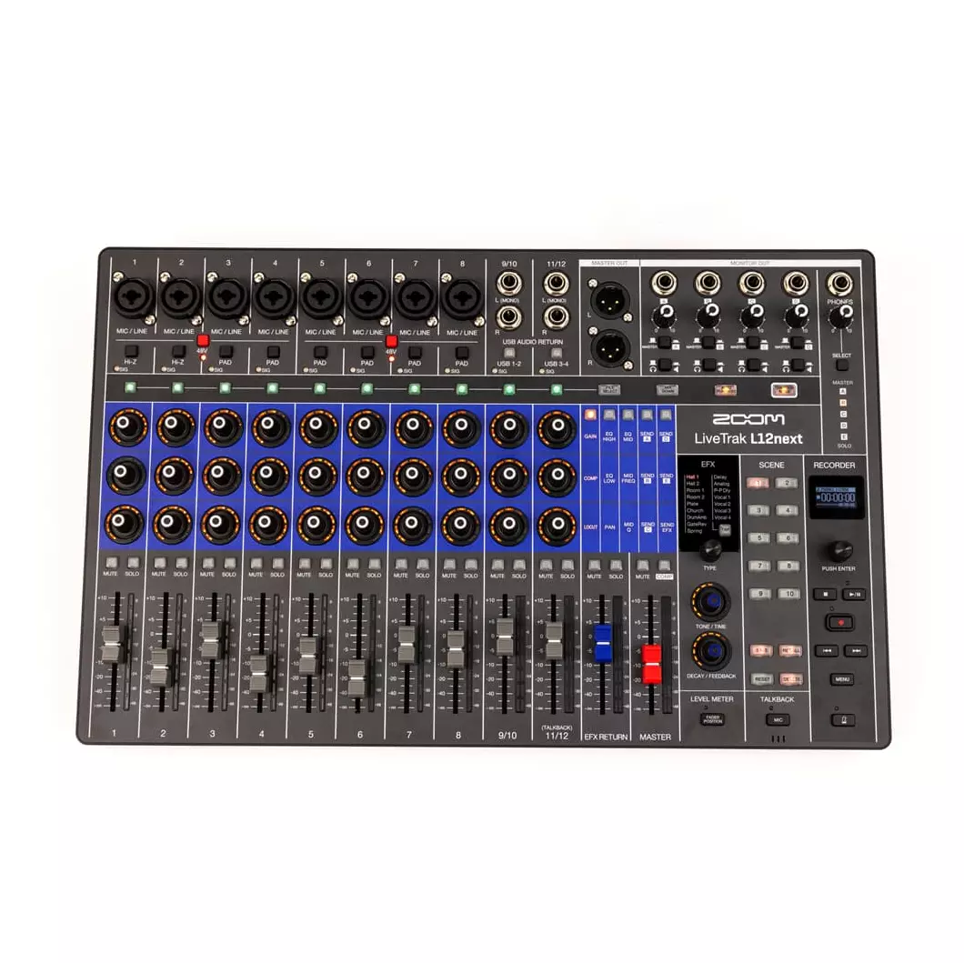 Zoom LiveTrak L12next 11