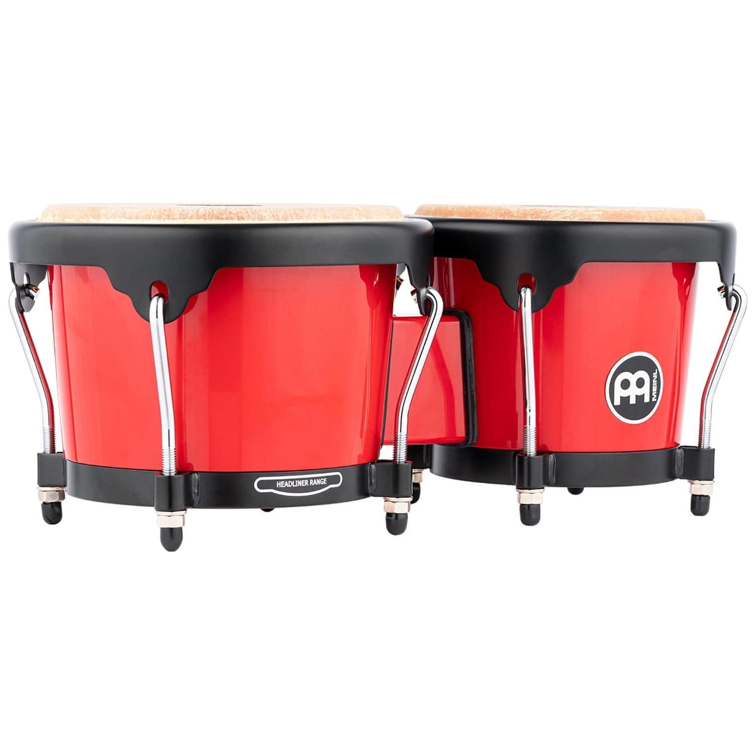 Meinl Percussion - Meinl Percussion HB50R Journey Series Bongo, Red - 2
