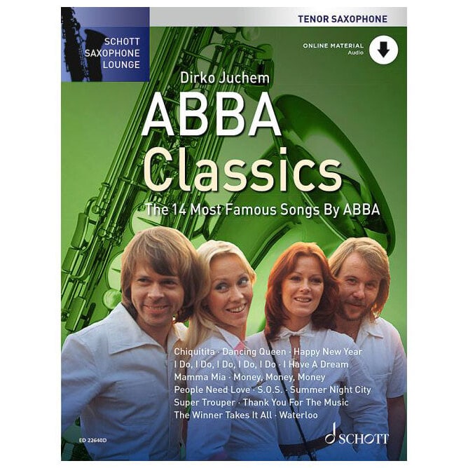 Schott Saxophone Lounge - Abba Classics Tenor Sax