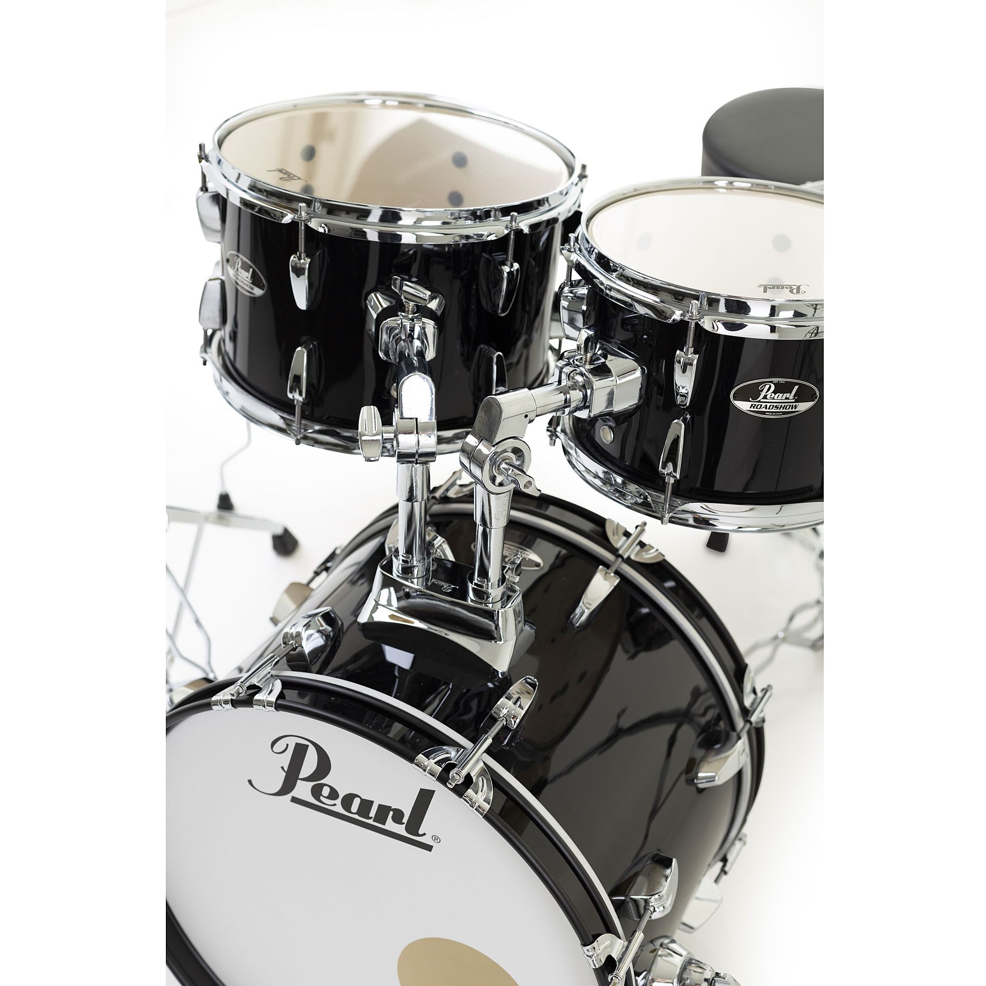 Pearl Roadshow 18" Jet Black with Solar Cymbals 2