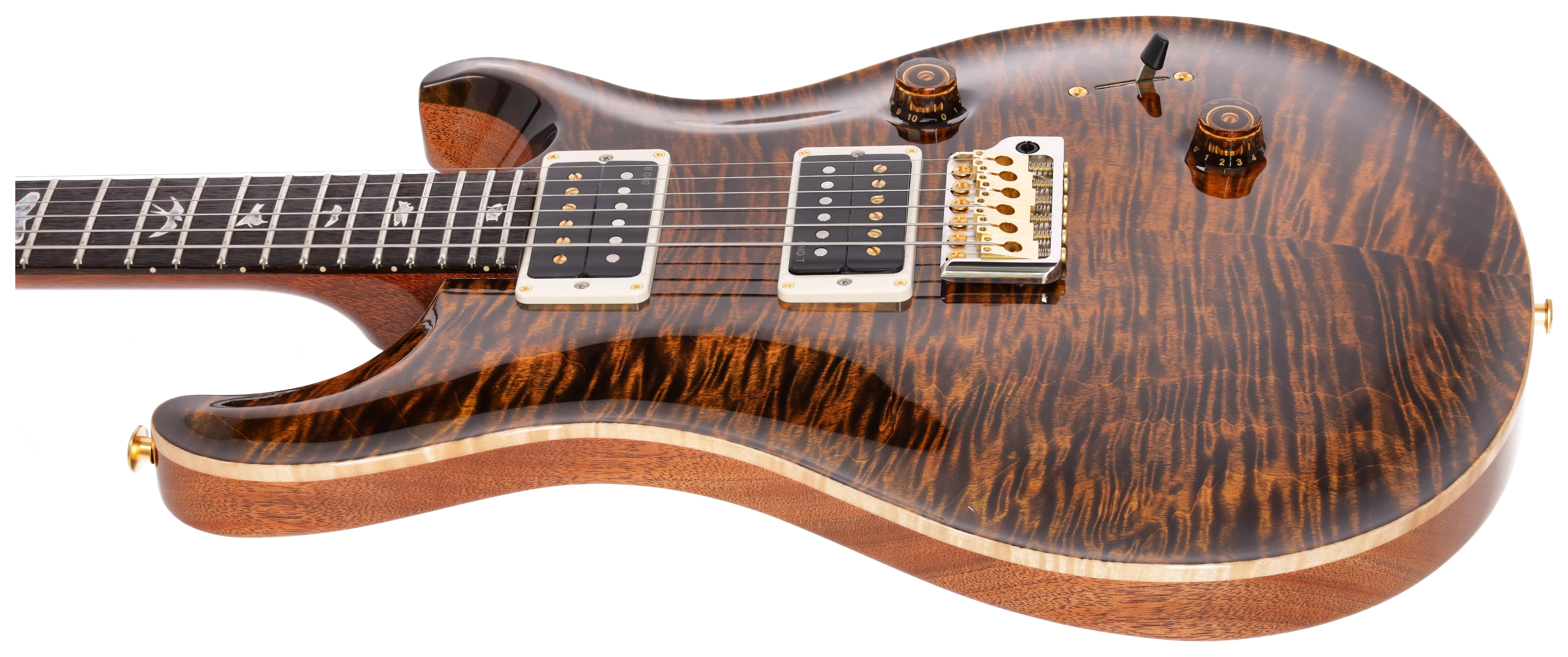 PRS Custom 24 Tiger Eye 10 Top #1 5