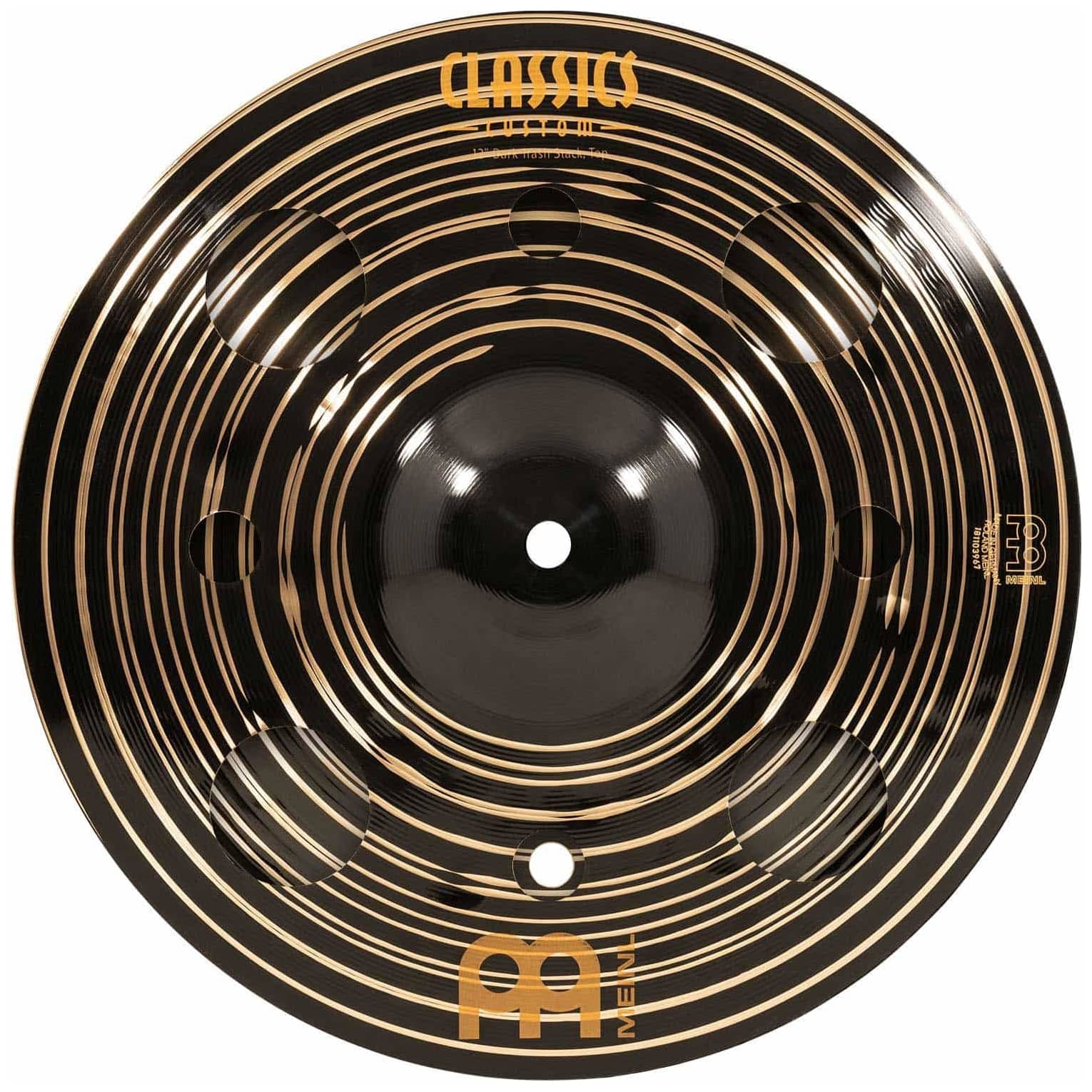 Meinl Cymbals - Meinl Cymbals CC-12DASTK - 12 Classics Custom Dark Trash Stack