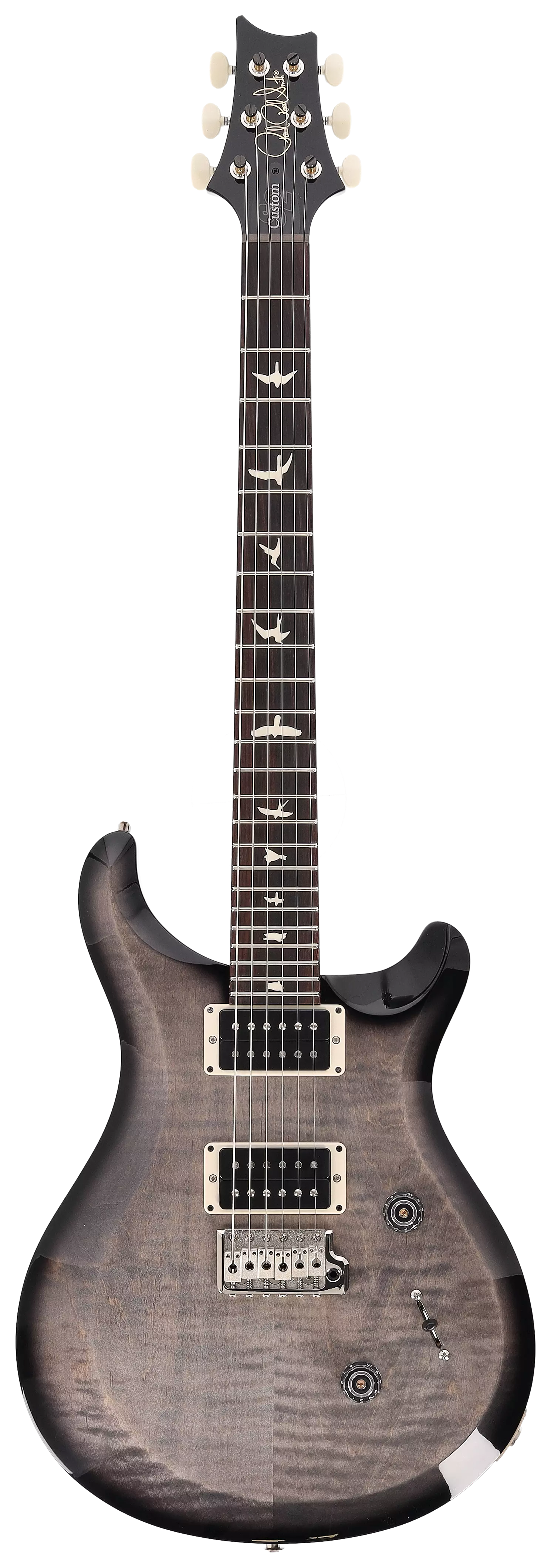 PRS S2 Custom 24 Faded Gray Black Burst