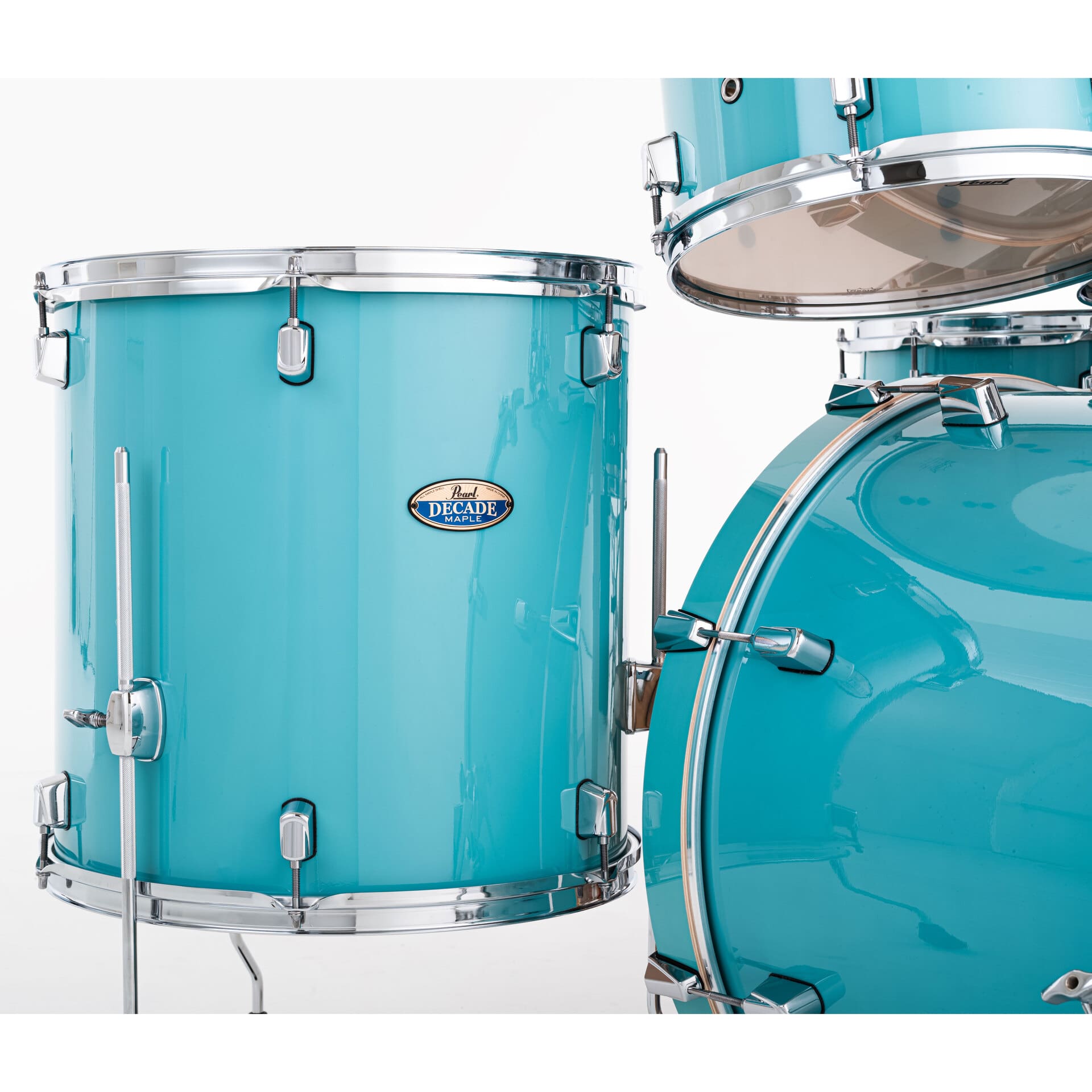Pearl Decade Maple 22" Ice Mint Drumset 4