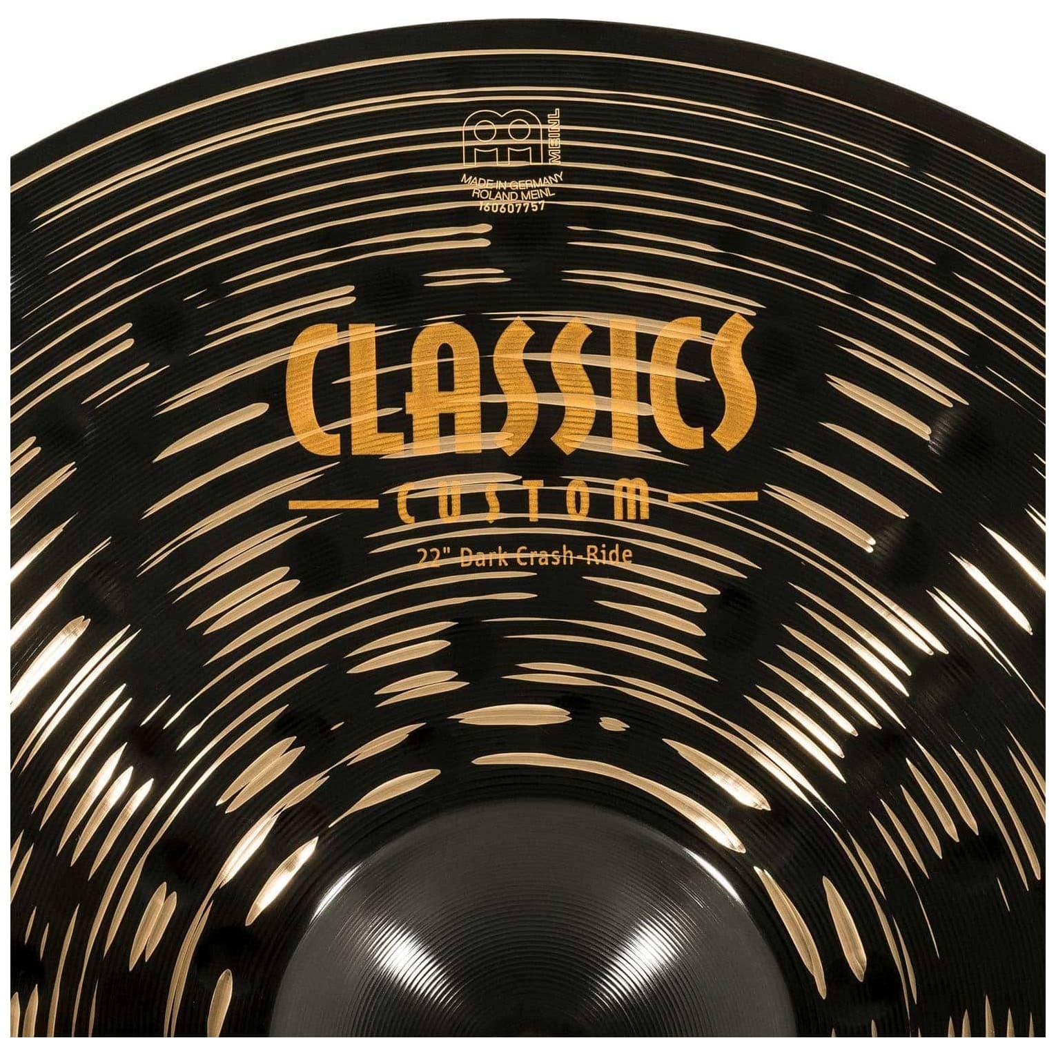 Meinl Cymbals - Meinl Cymbals CC22DACR - 22 Classics Custom Dark Crash-Ride - 5
