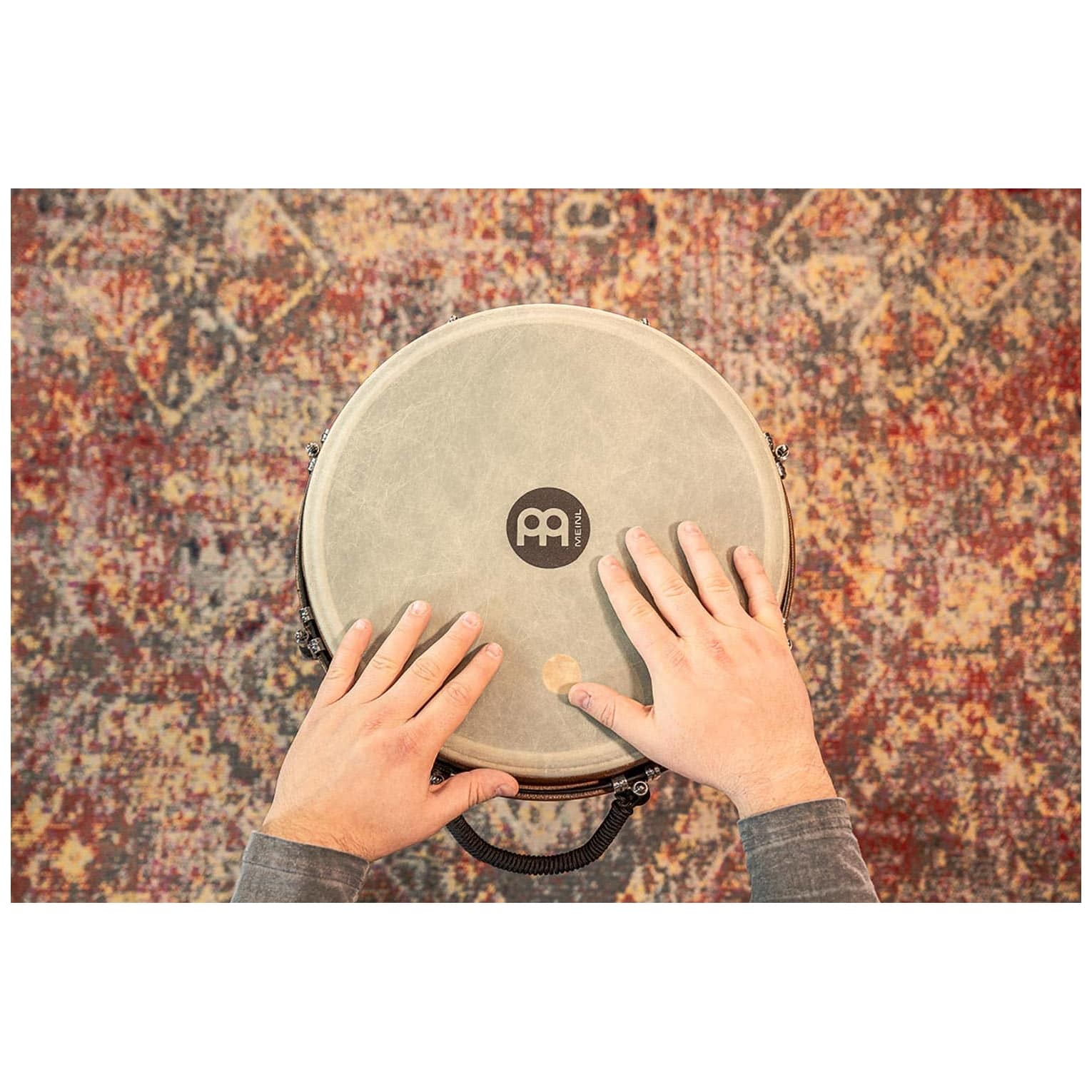 Meinl Percussion - Meinl Percussion JD14SI 14 Jumbo Djembe, Simbra - 6