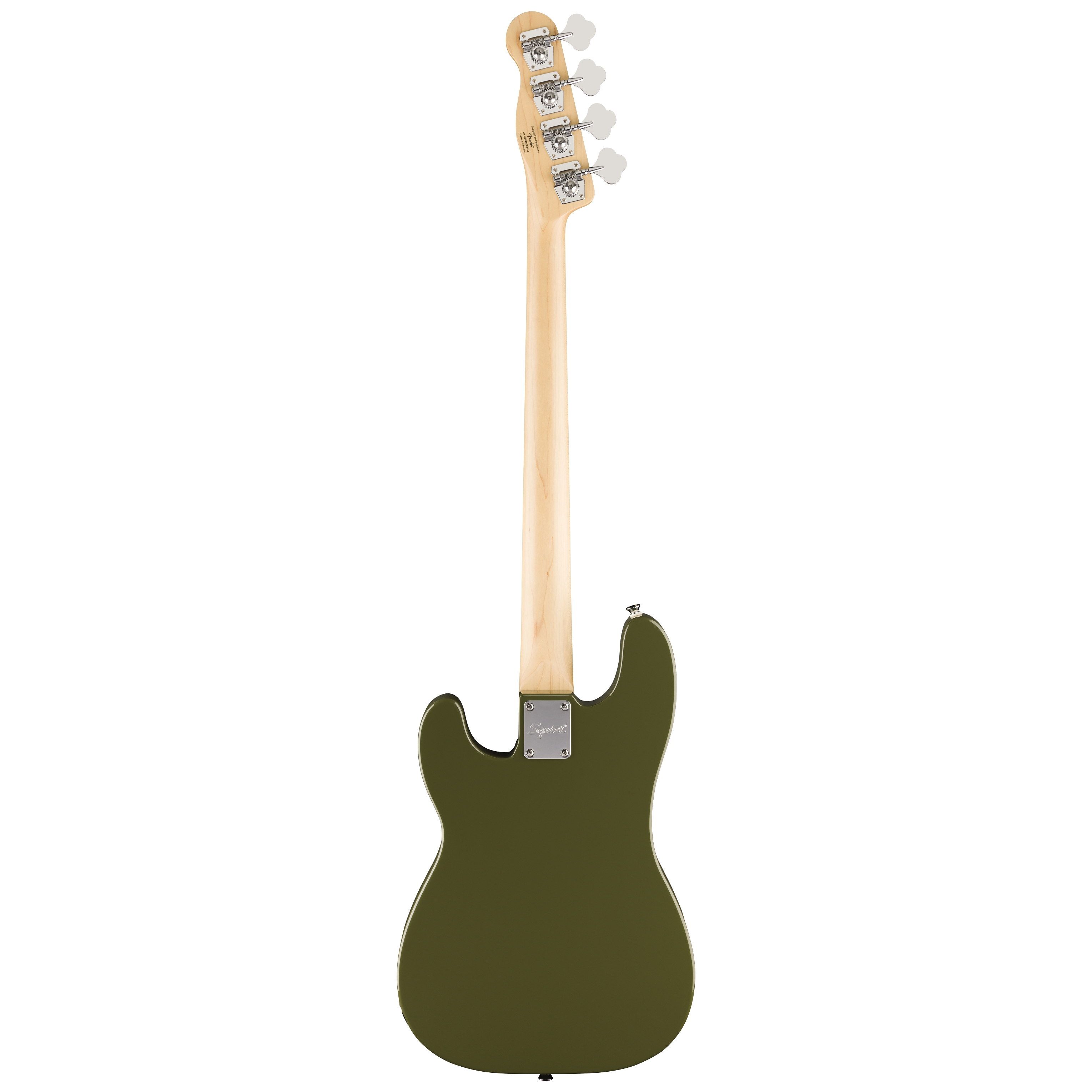 Squier by Fender Paranormal Precision Bass Thinline SJ LRL Parchment PG Olive 2