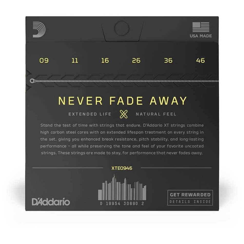 D’Addario - D’Addario XTE0946 - XT Electric Nickel Plated Steel 009-046 - 2