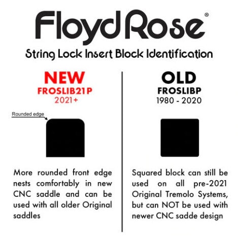 Floyd Rose Floyd Rose Original String Lock Insert Blocks 1