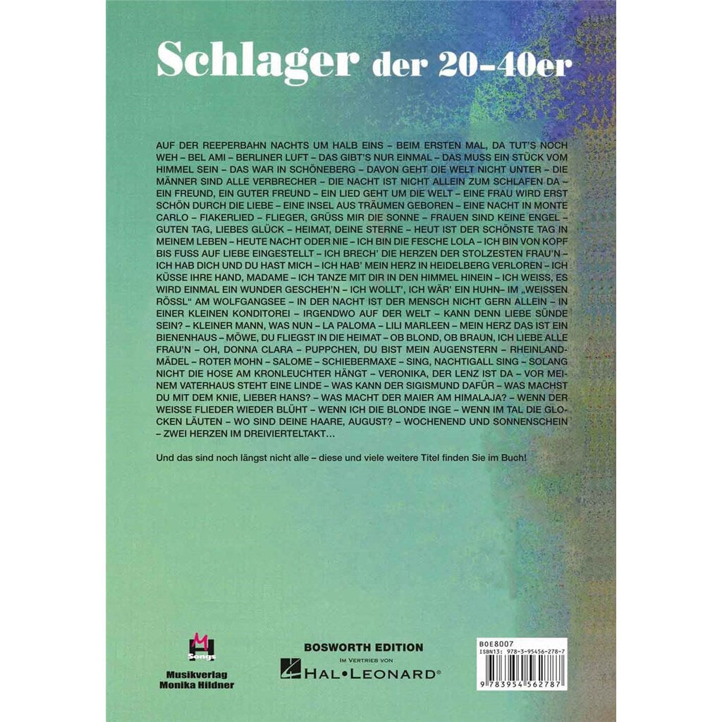  100 deutsche Schlager der 20-40er Jahre 1