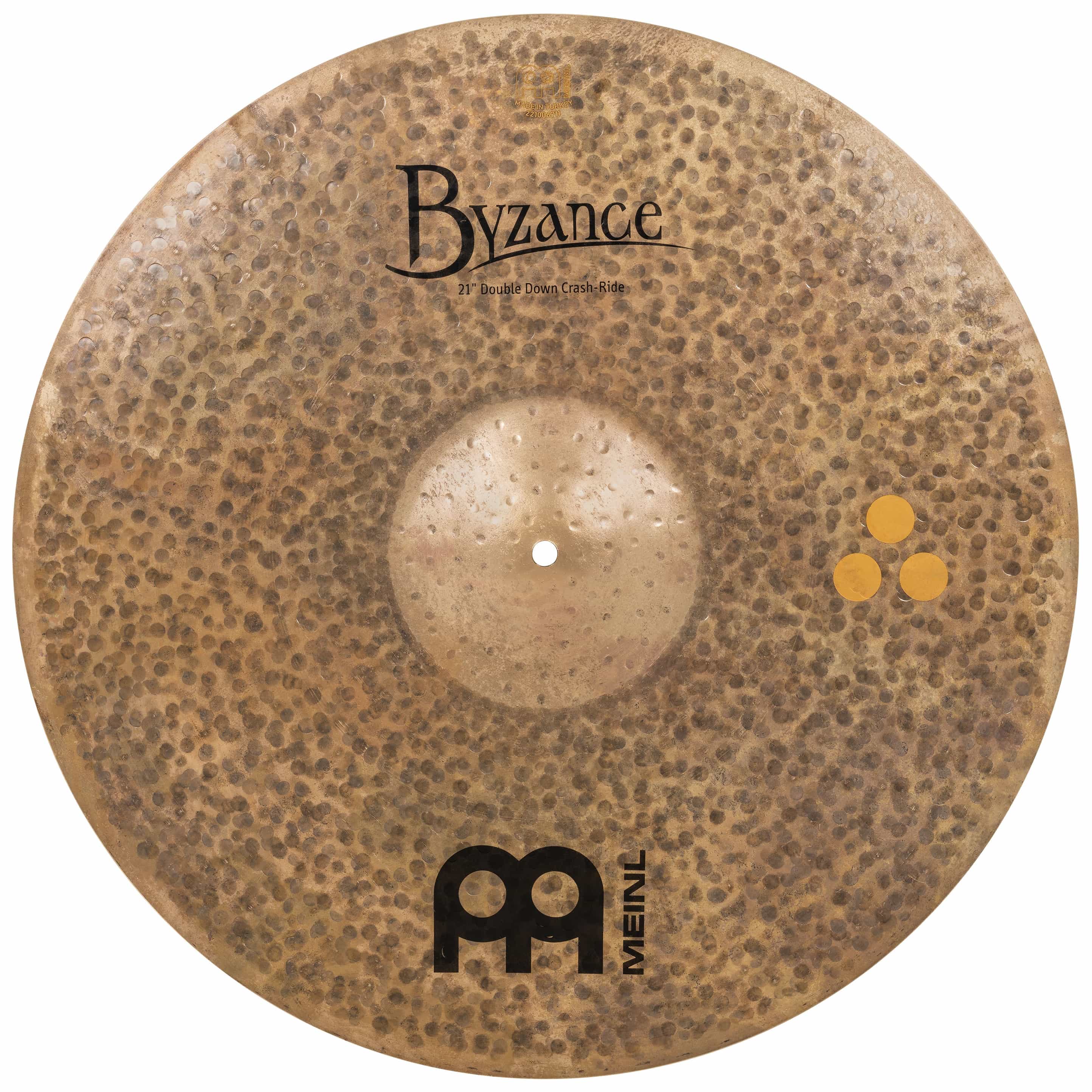 Meinl Cymbals B21DDCR - Byzance Dark Double Down Crash-Ride