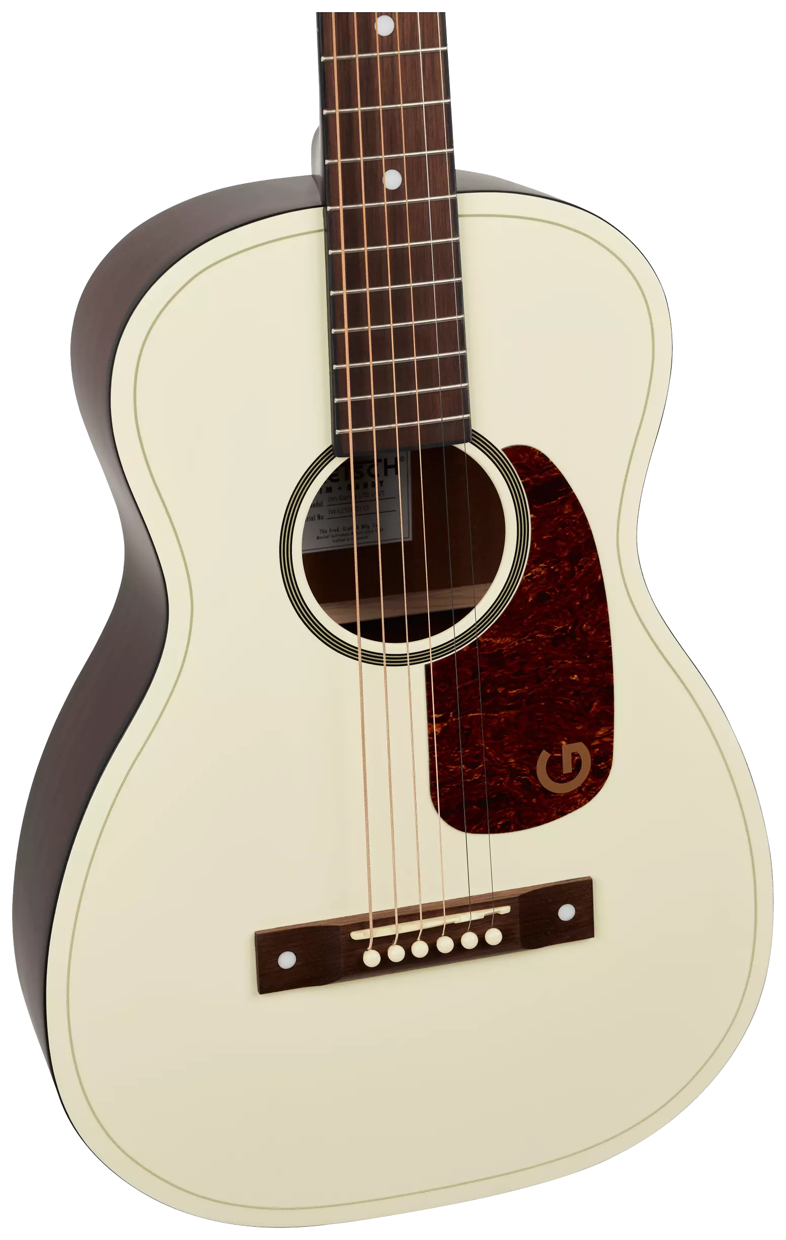 Gretsch LTD Jim Dandy Parlor WLN Vintage White 3