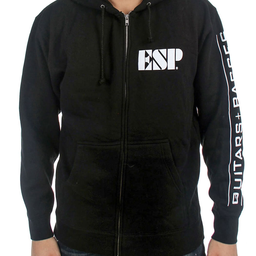 ESP Logo Zip Hoodie BLK 2XL ESP