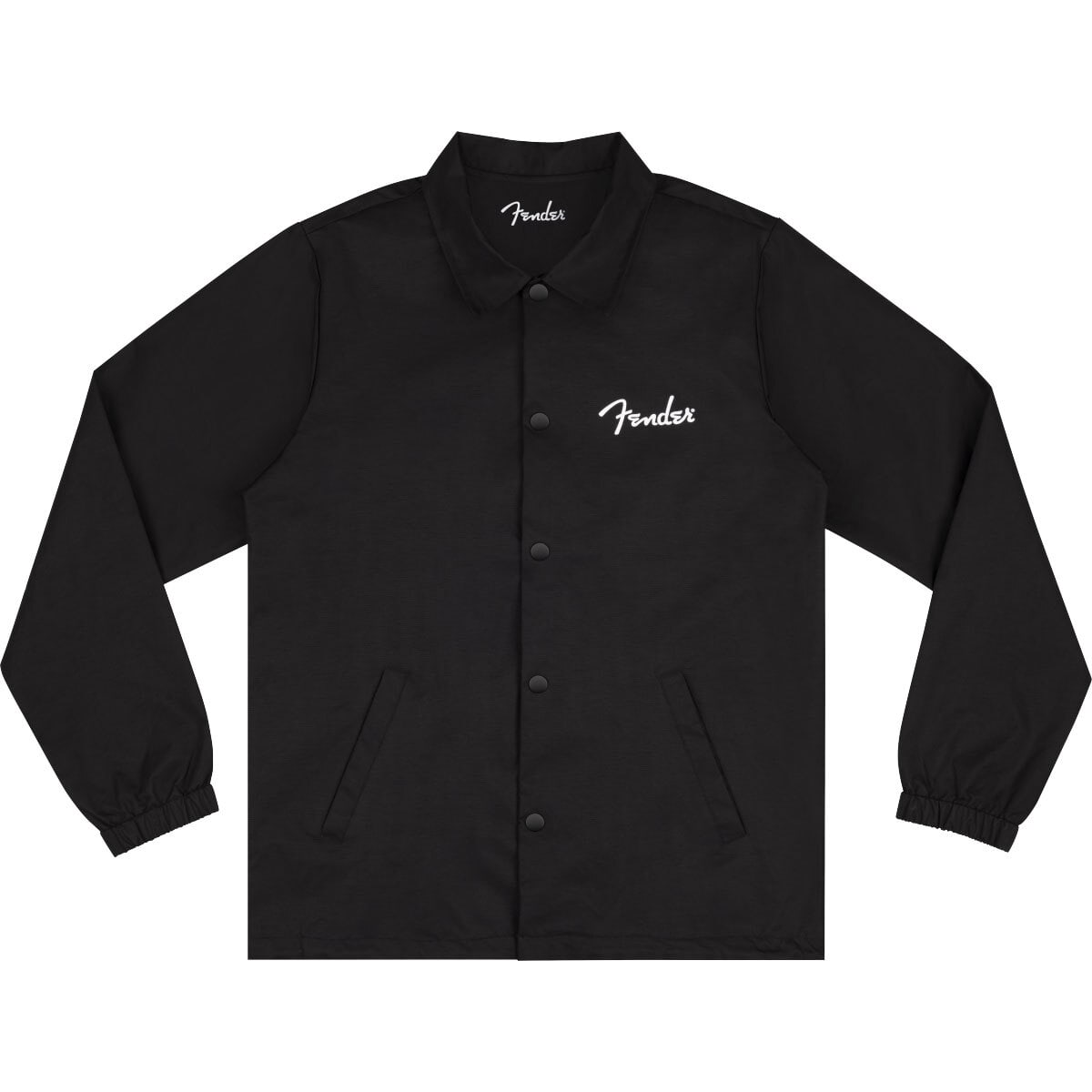 Fender Spaghetti Logo Coaches Jacket Black M