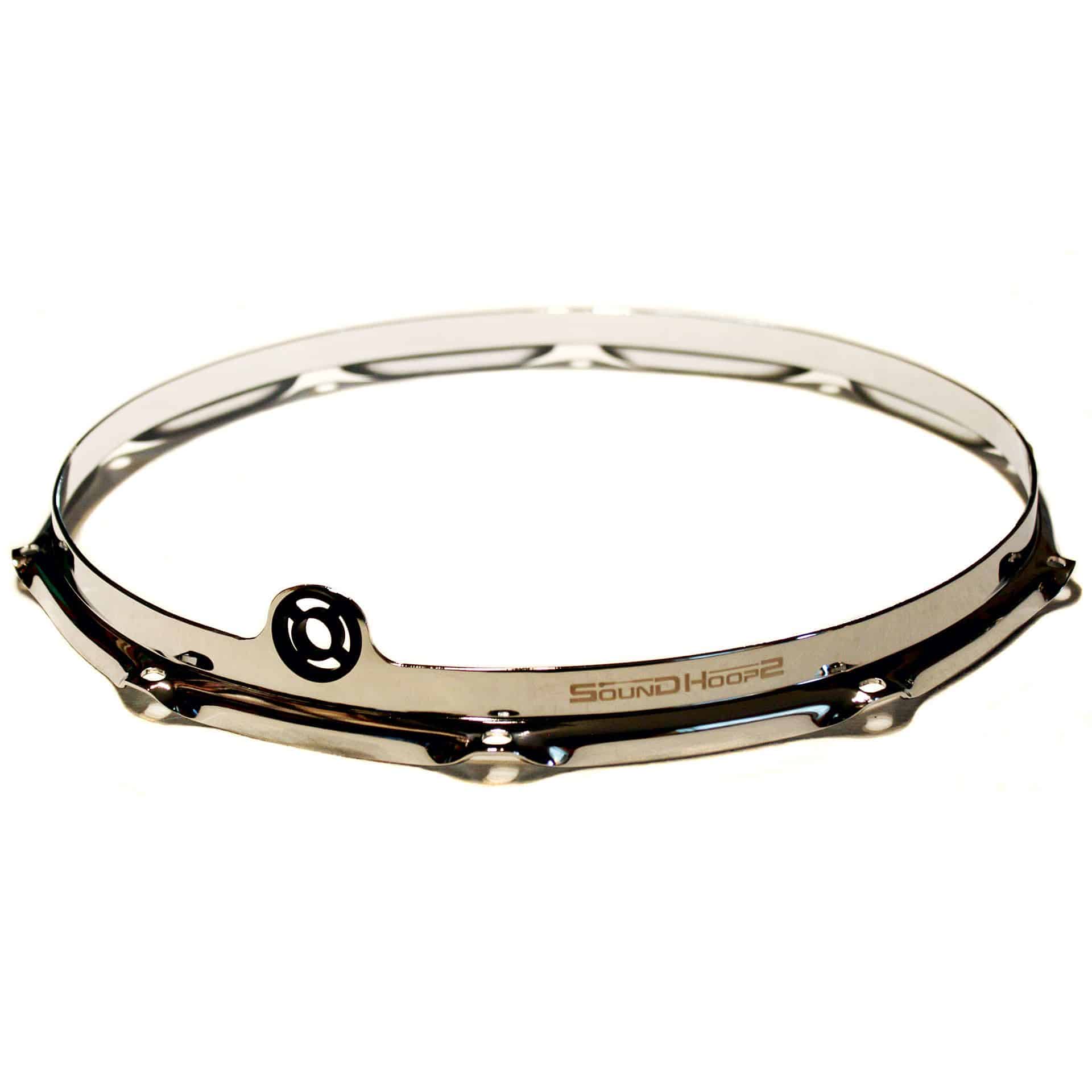  Pro 14" Chrome Snare Batter Side Hoop 10 Holes