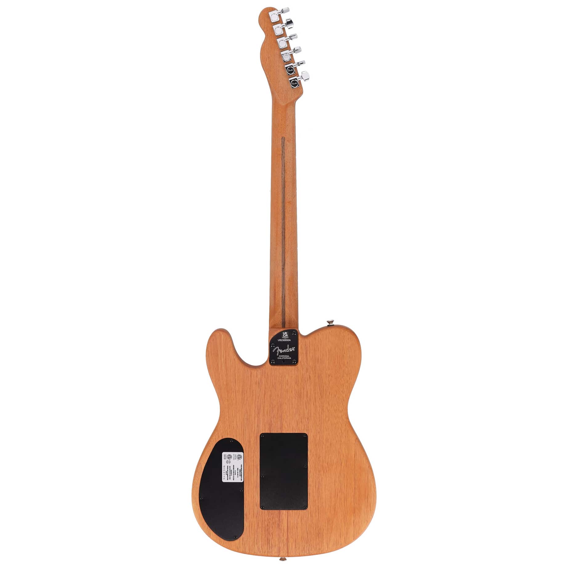 Image of Fender american acoustasonic telecaster eb nat 10028094 6
