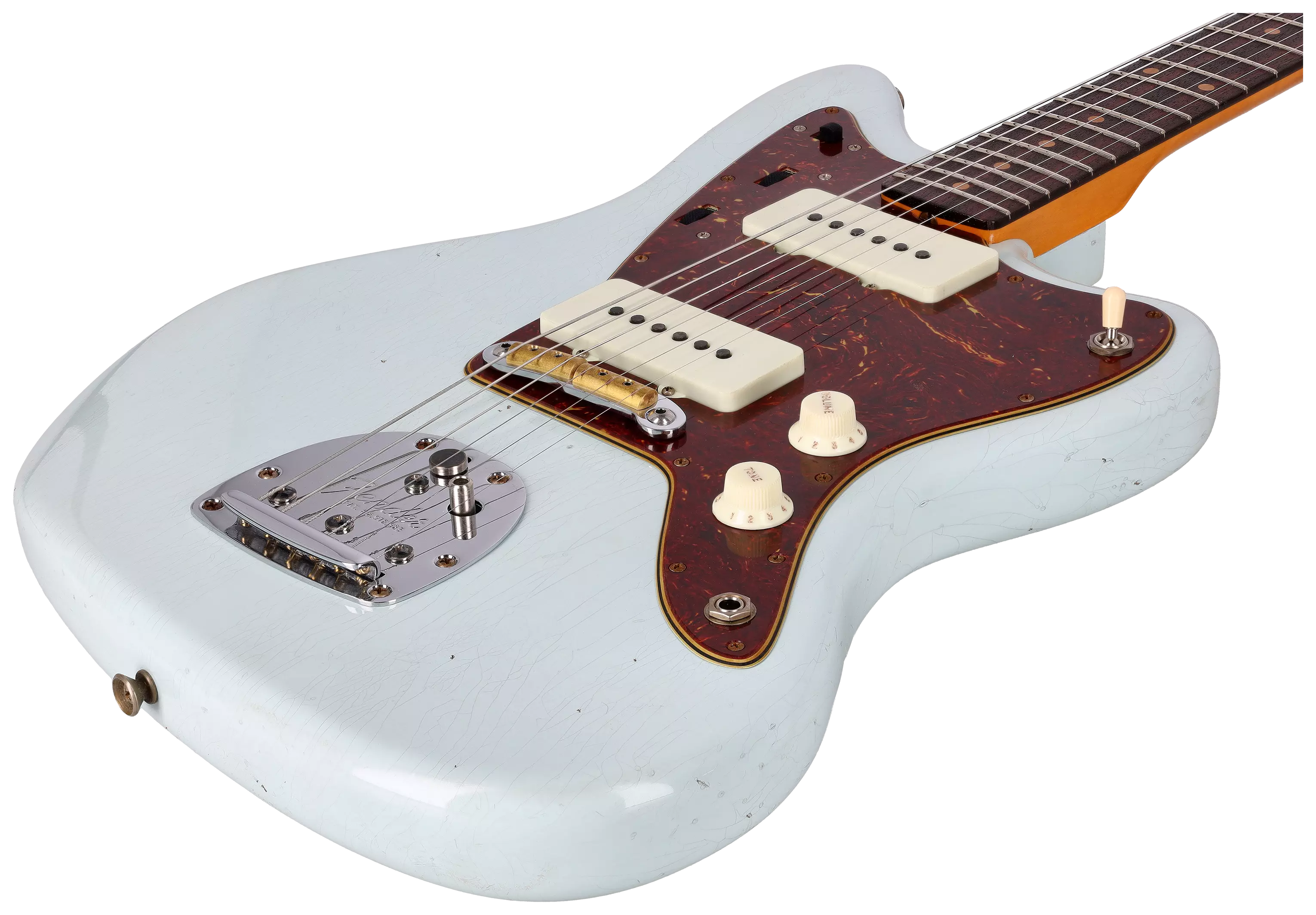 Fender Custom Shop 1962 Jazzmaster Journeyman Relic Super Faded Aged Sonic Blue 8