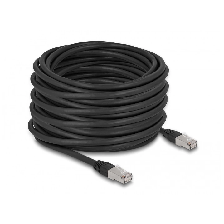 Delock RJ45 Netzwerkkabel Cat.6A S/FTP PE Outdoor 20 m 1