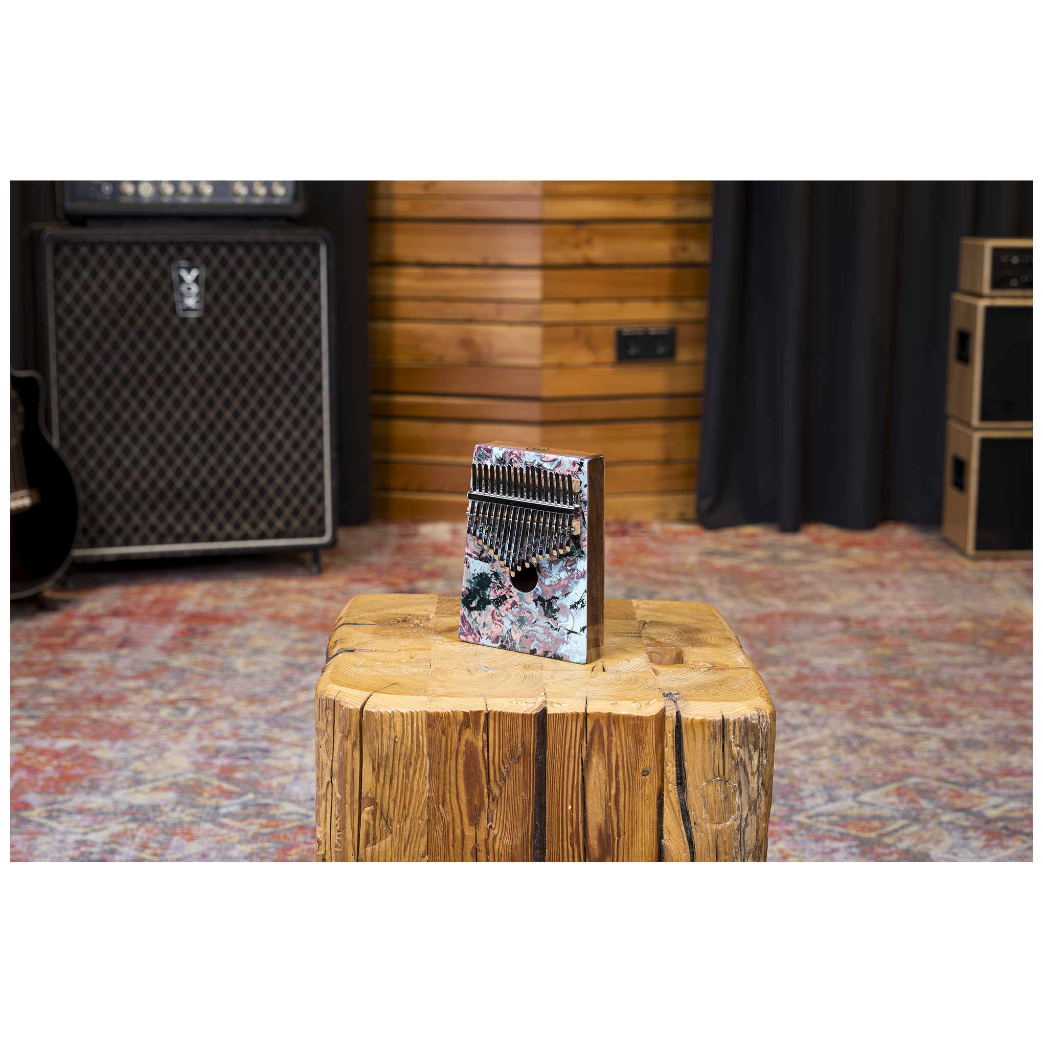Meinl Percussion KA17CR - Sound Hole Designer Kalimba, Coral Reef 9
