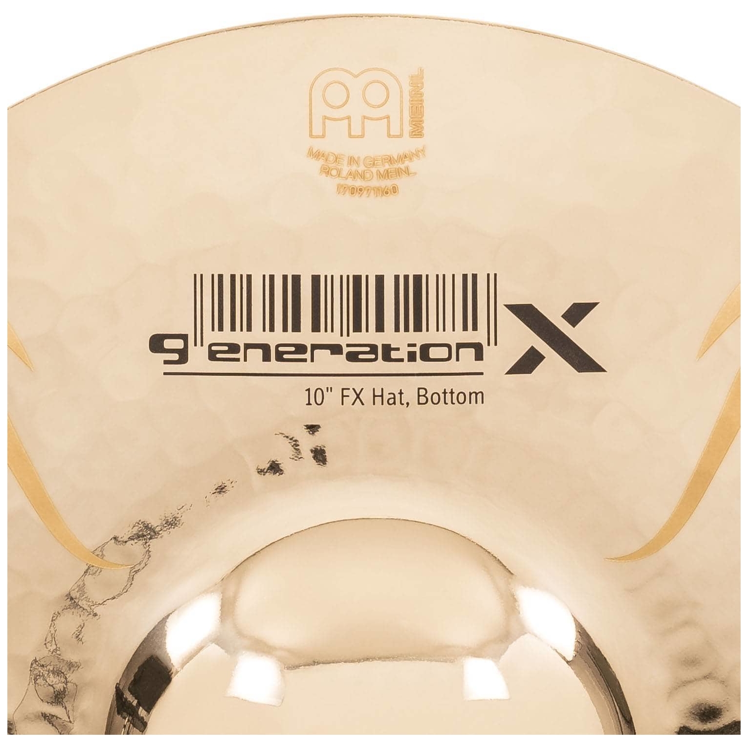 Meinl Cymbals - Meinl Cymbals GX-10FXH - 10 Generation X FX Hat - 9