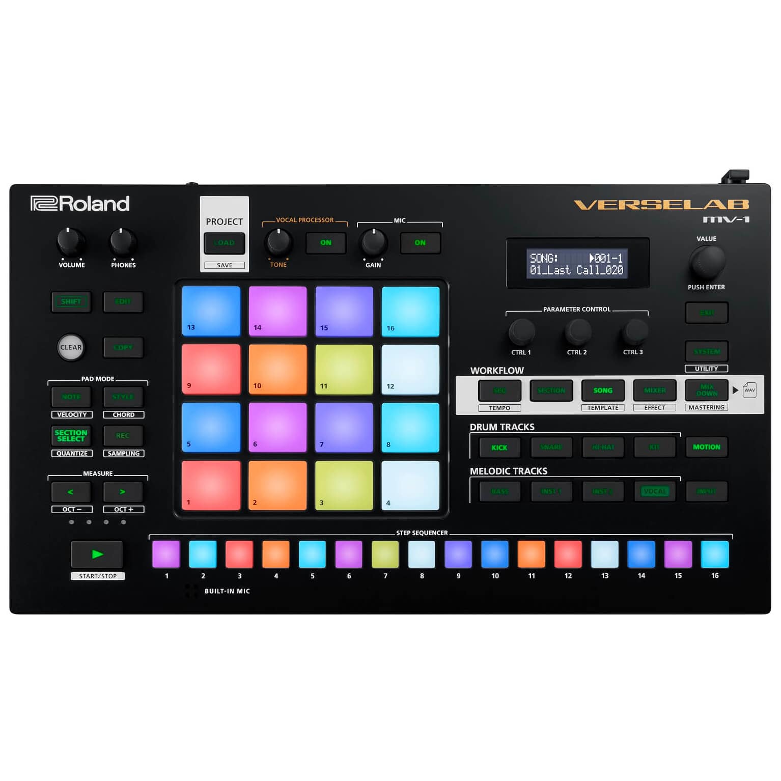 Roland - Roland Verselab MV-1 - 1