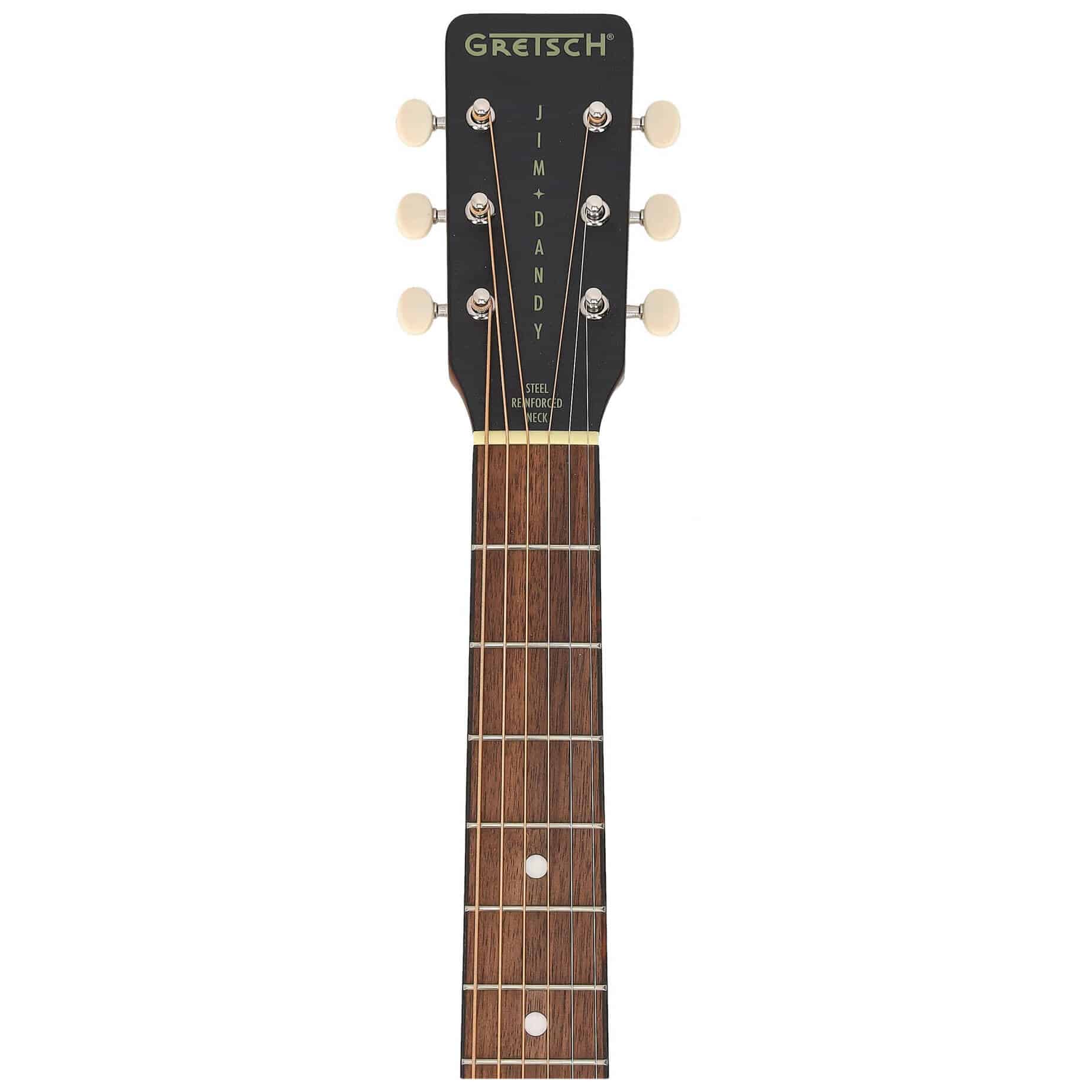 Gretsch Jim Dandy Deltoluxe Dreadnought WN TSPG BLKT 5