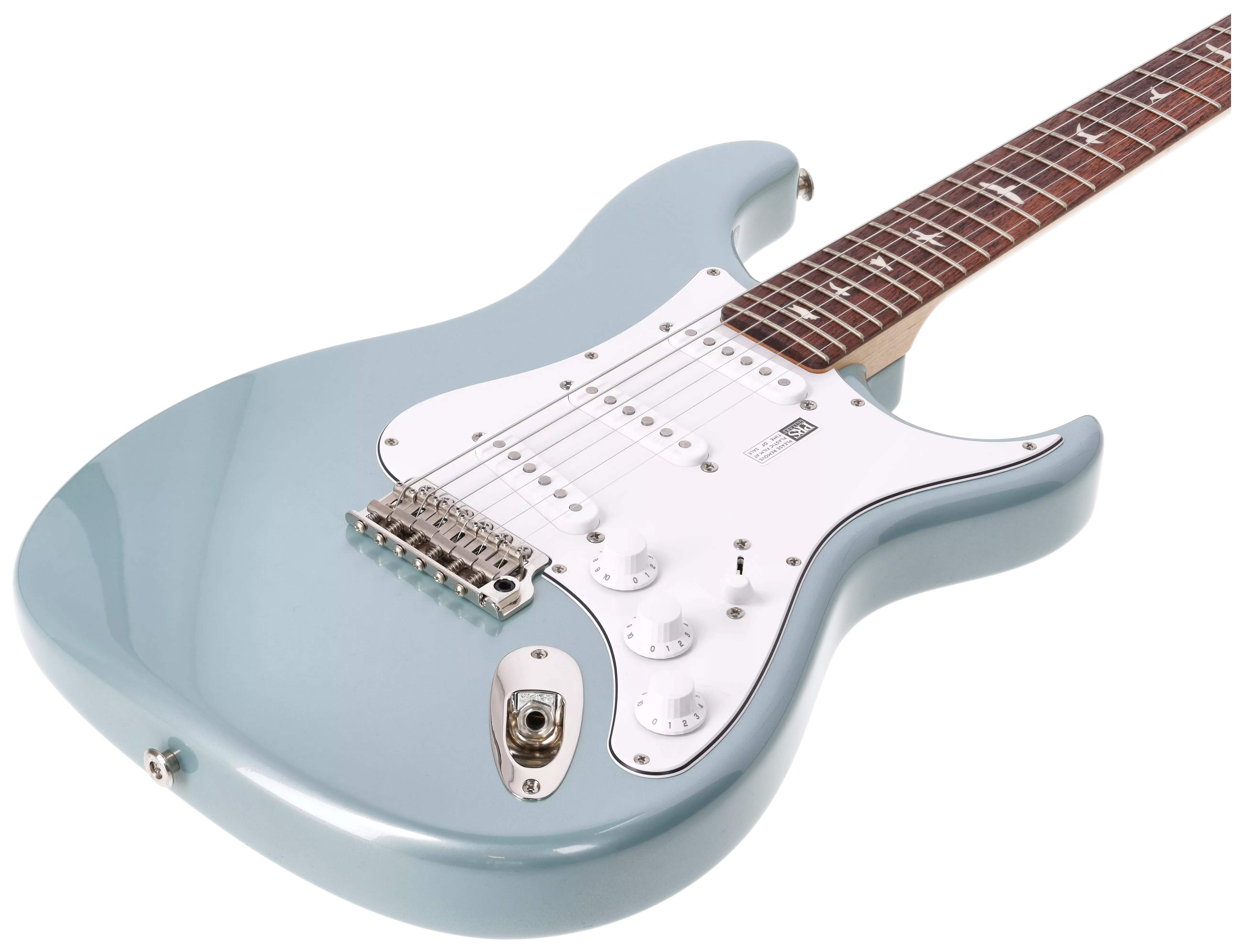 PRS John Mayer JM Silver Sky Polar Blue 4